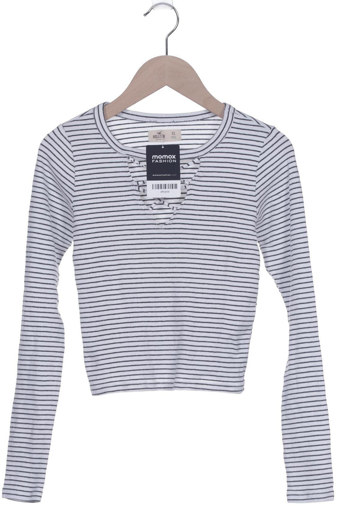 

Hollister Damen Langarmshirt, weiß