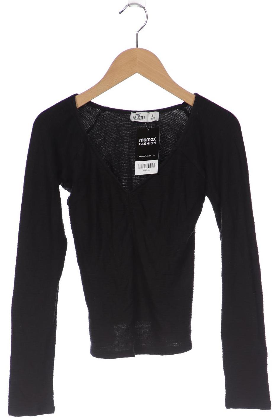 

Hollister Damen Langarmshirt, schwarz