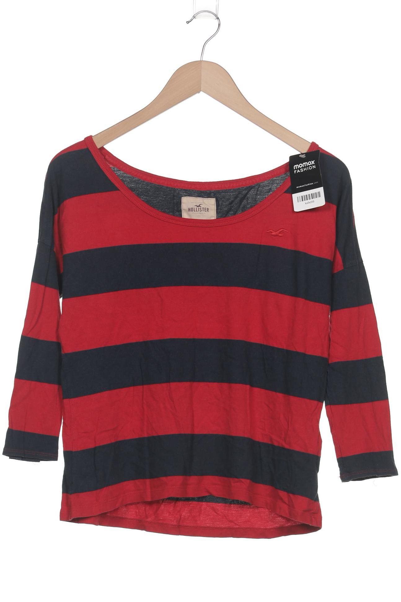 

Hollister Damen Langarmshirt, rot, Gr. 38