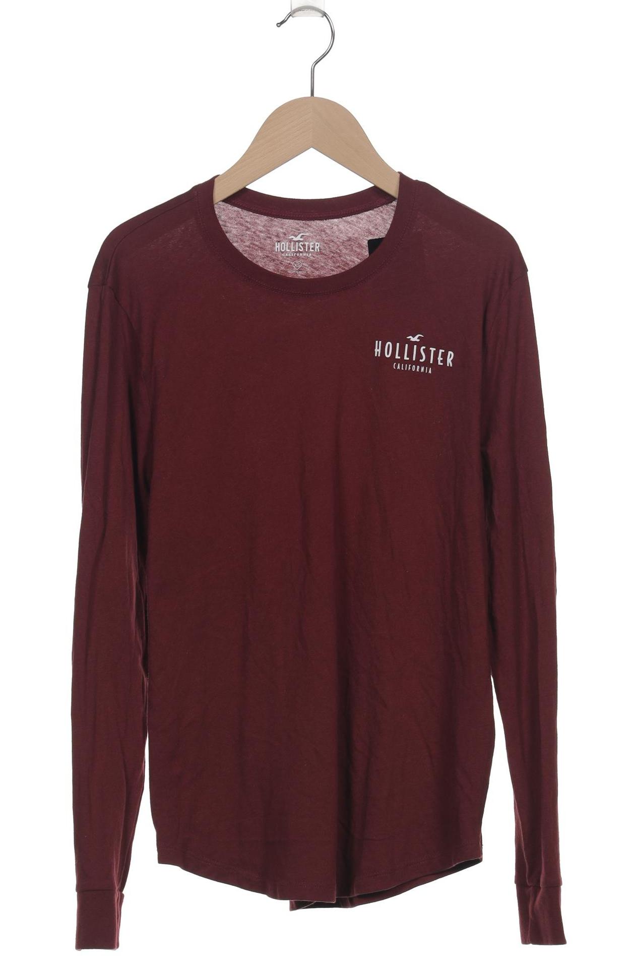 

Hollister Damen Langarmshirt, bordeaux, Gr. 34