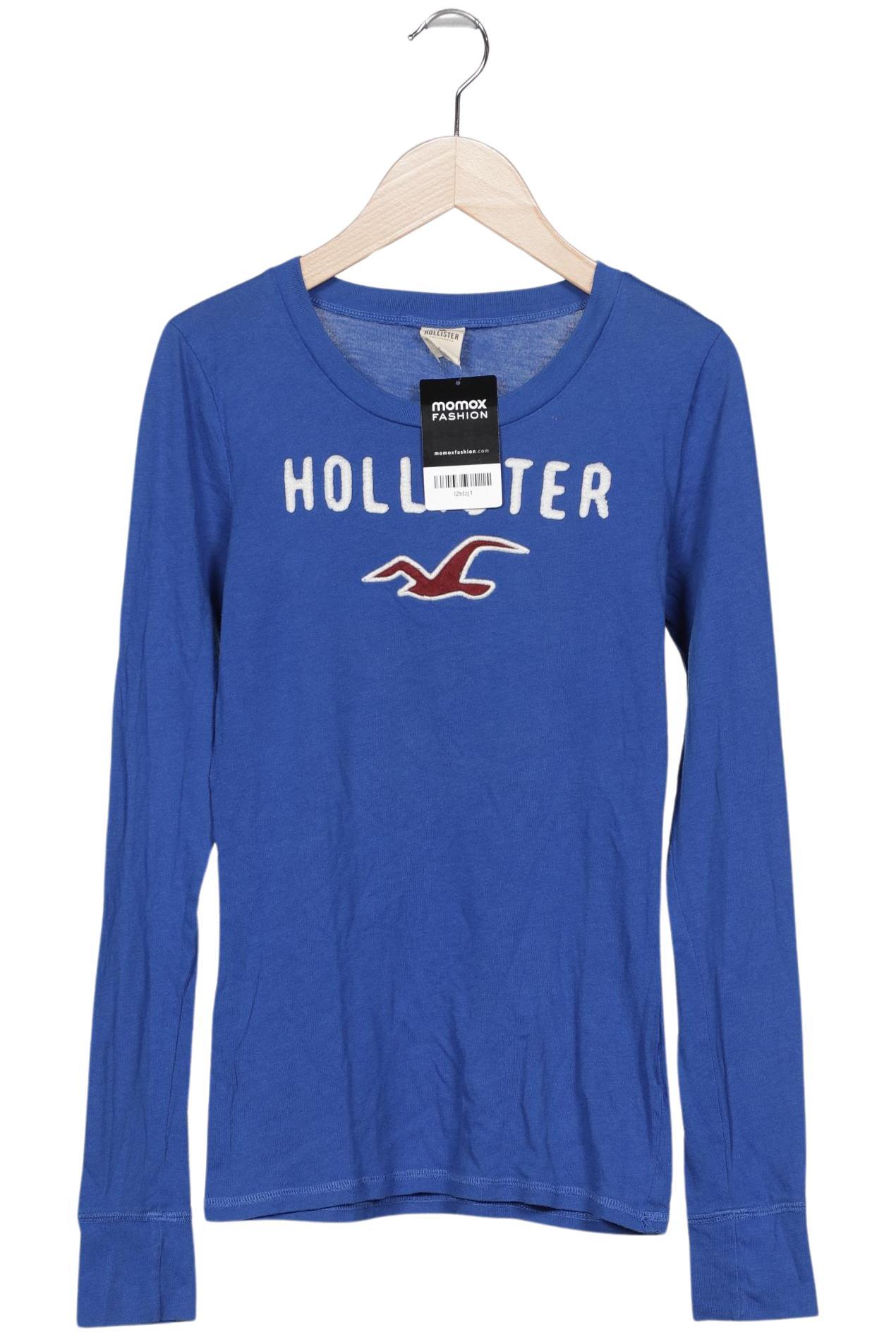 

Hollister Damen Langarmshirt, blau, Gr. 36