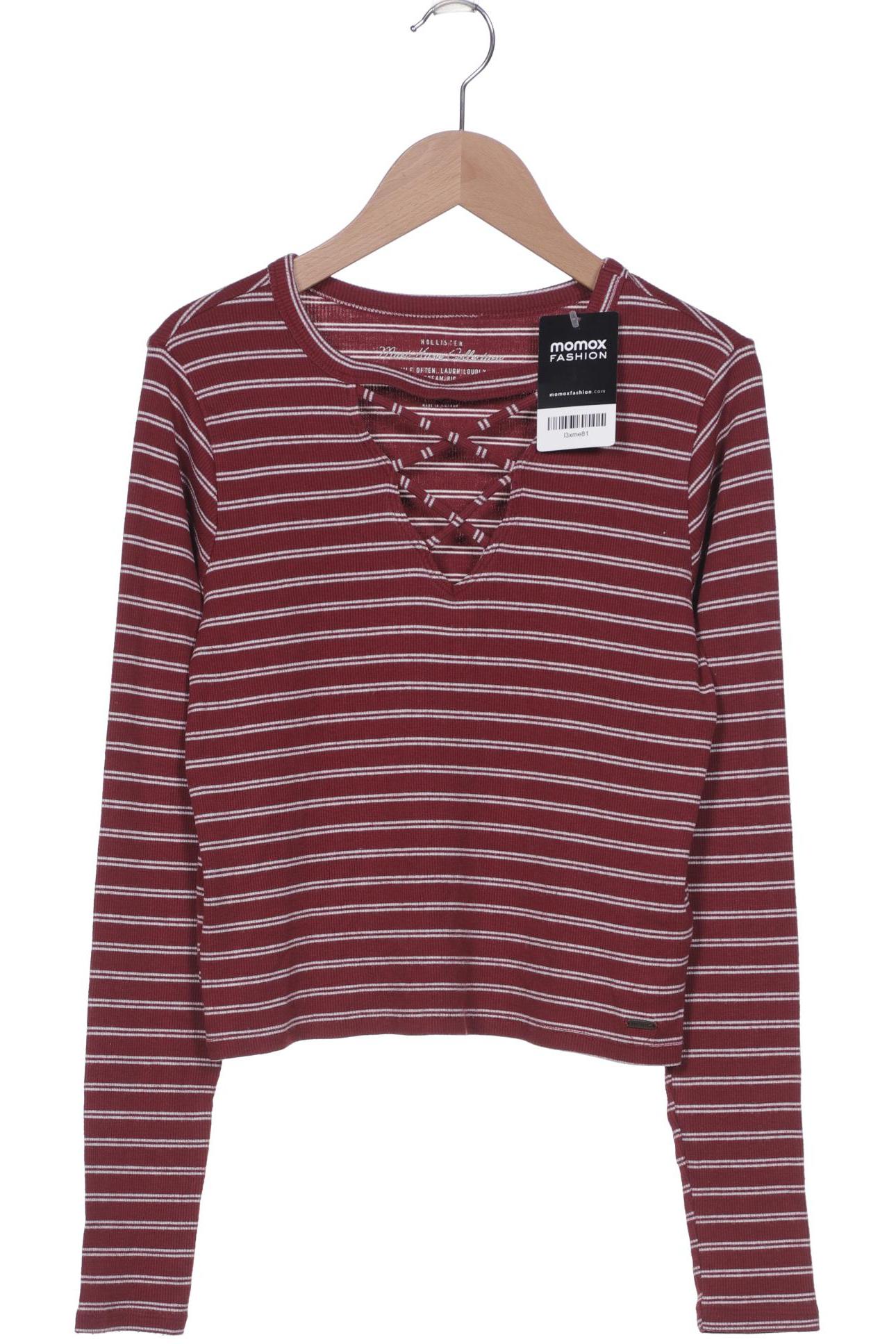 

Hollister Damen Langarmshirt, bordeaux