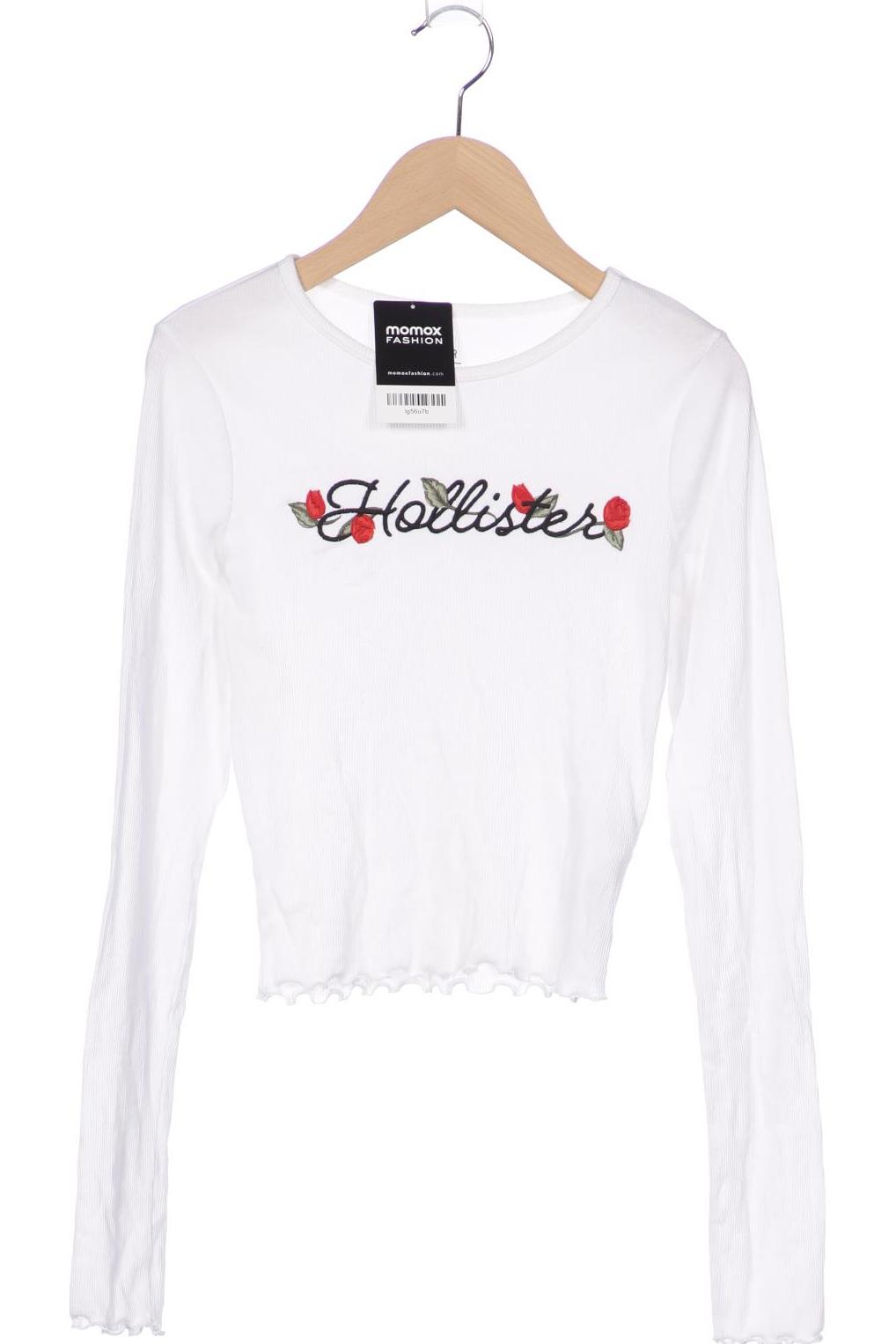 

Hollister Damen Langarmshirt, weiß