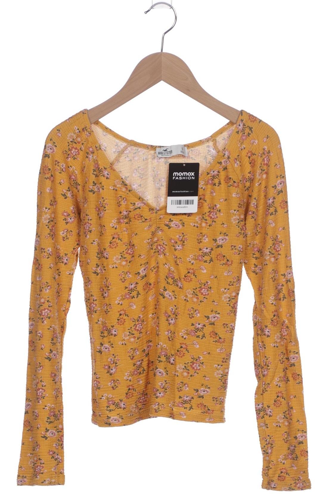 

Hollister Damen Langarmshirt, orange, Gr. 36