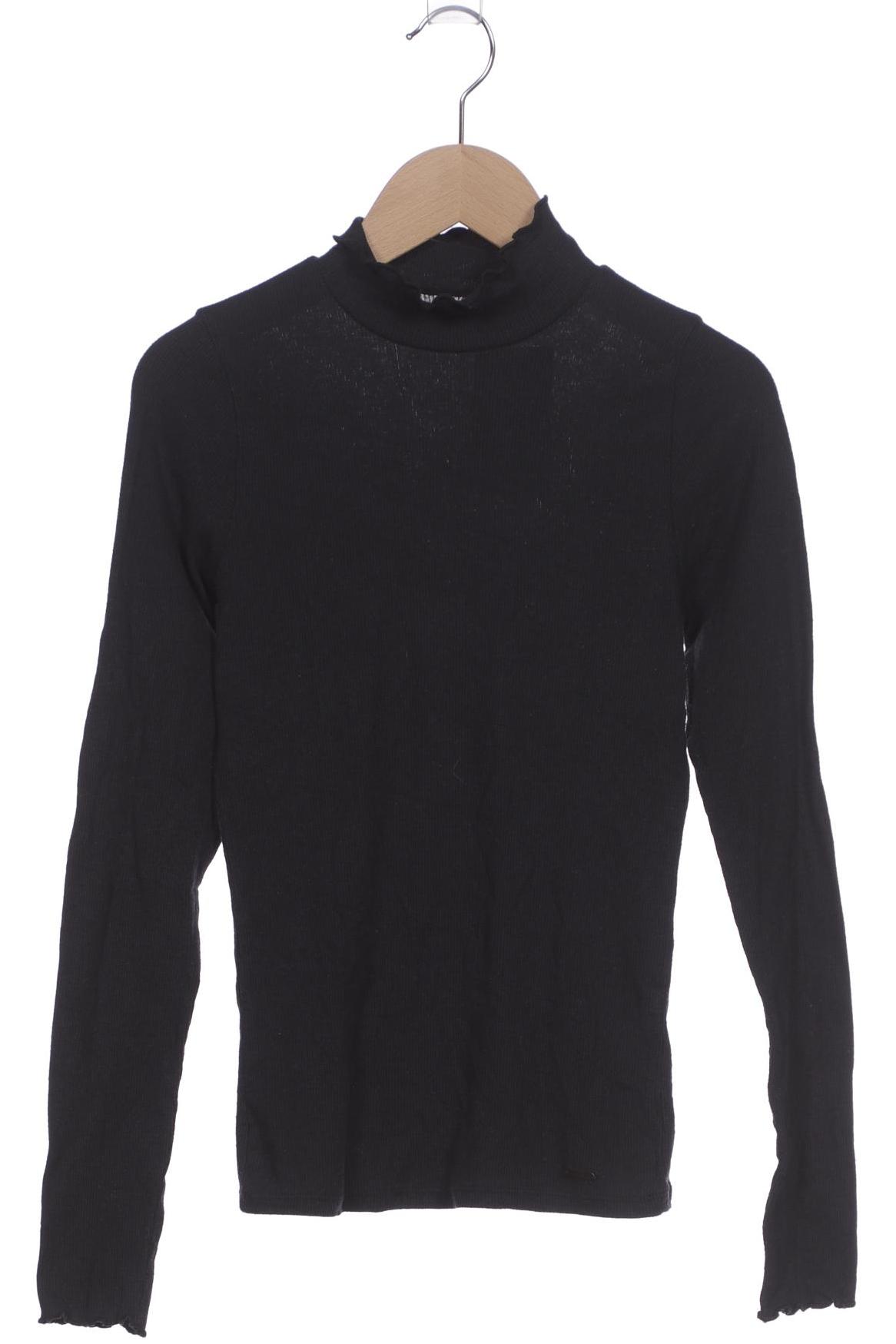 

Hollister Damen Langarmshirt, schwarz, Gr. 36