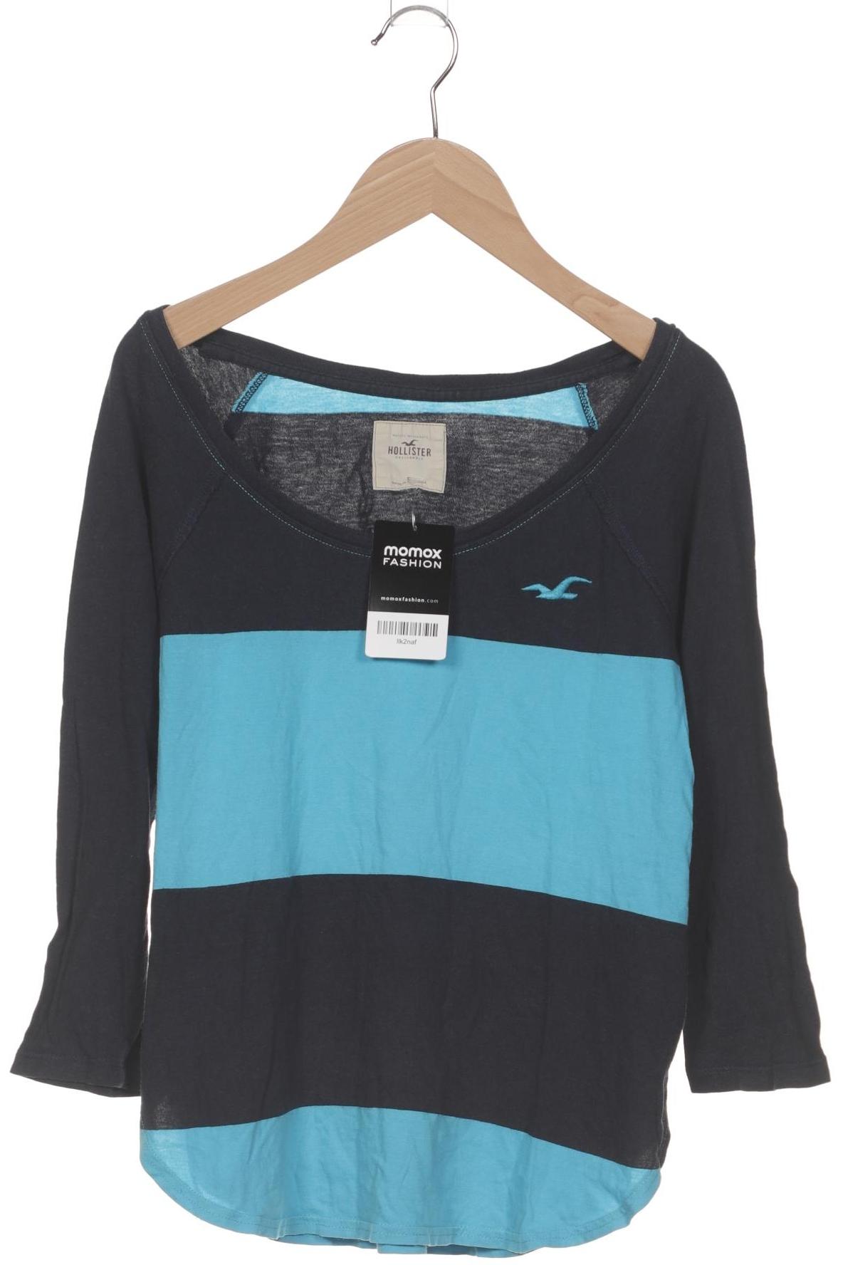 

Hollister Damen Langarmshirt, blau, Gr. 36