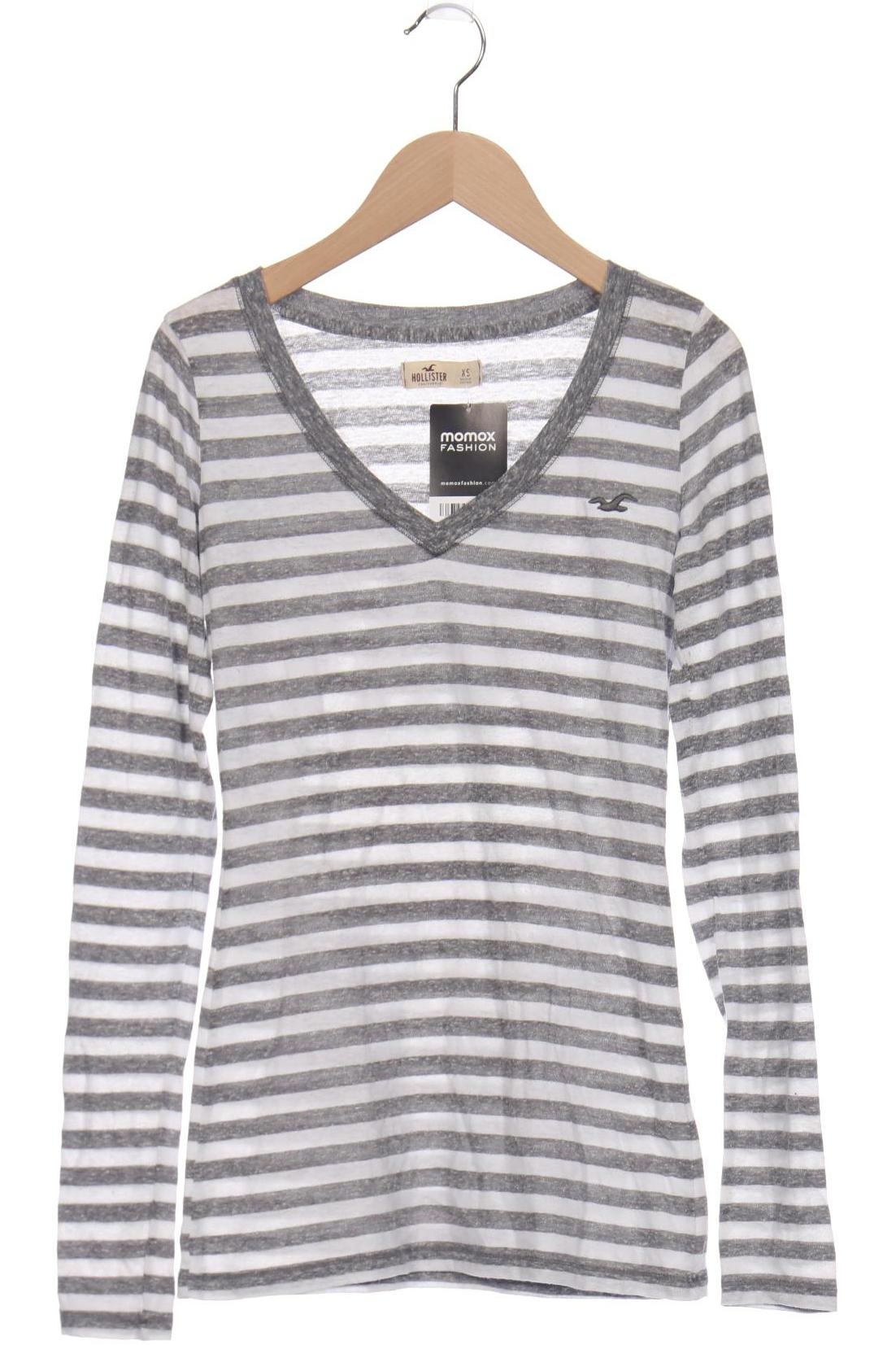 

Hollister Damen Langarmshirt, grau