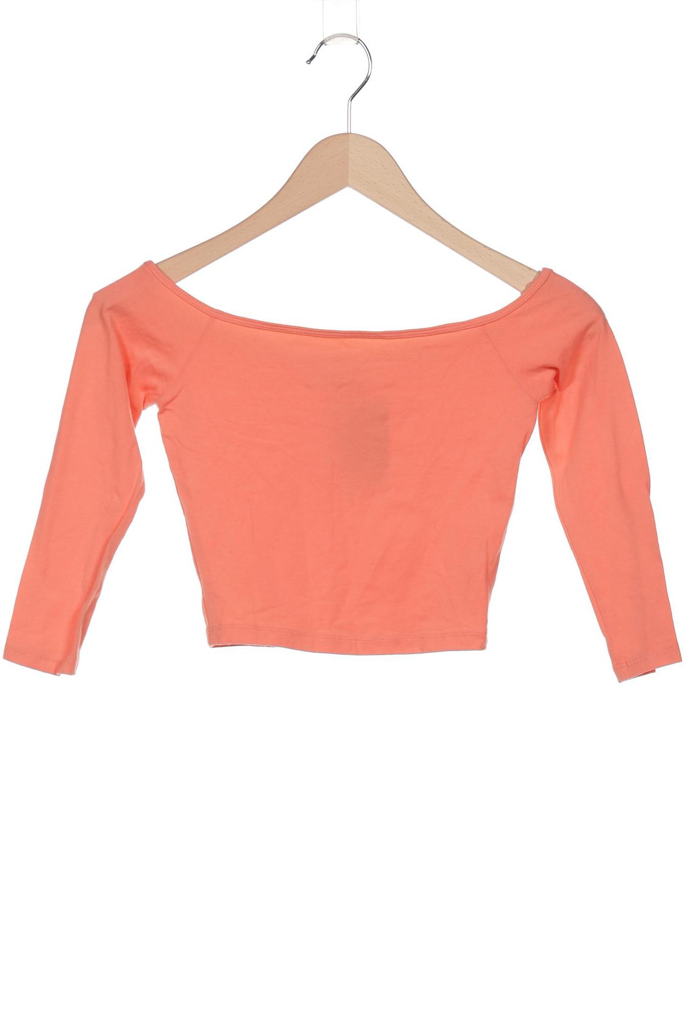 

Hollister Damen Langarmshirt, orange, Gr. 34
