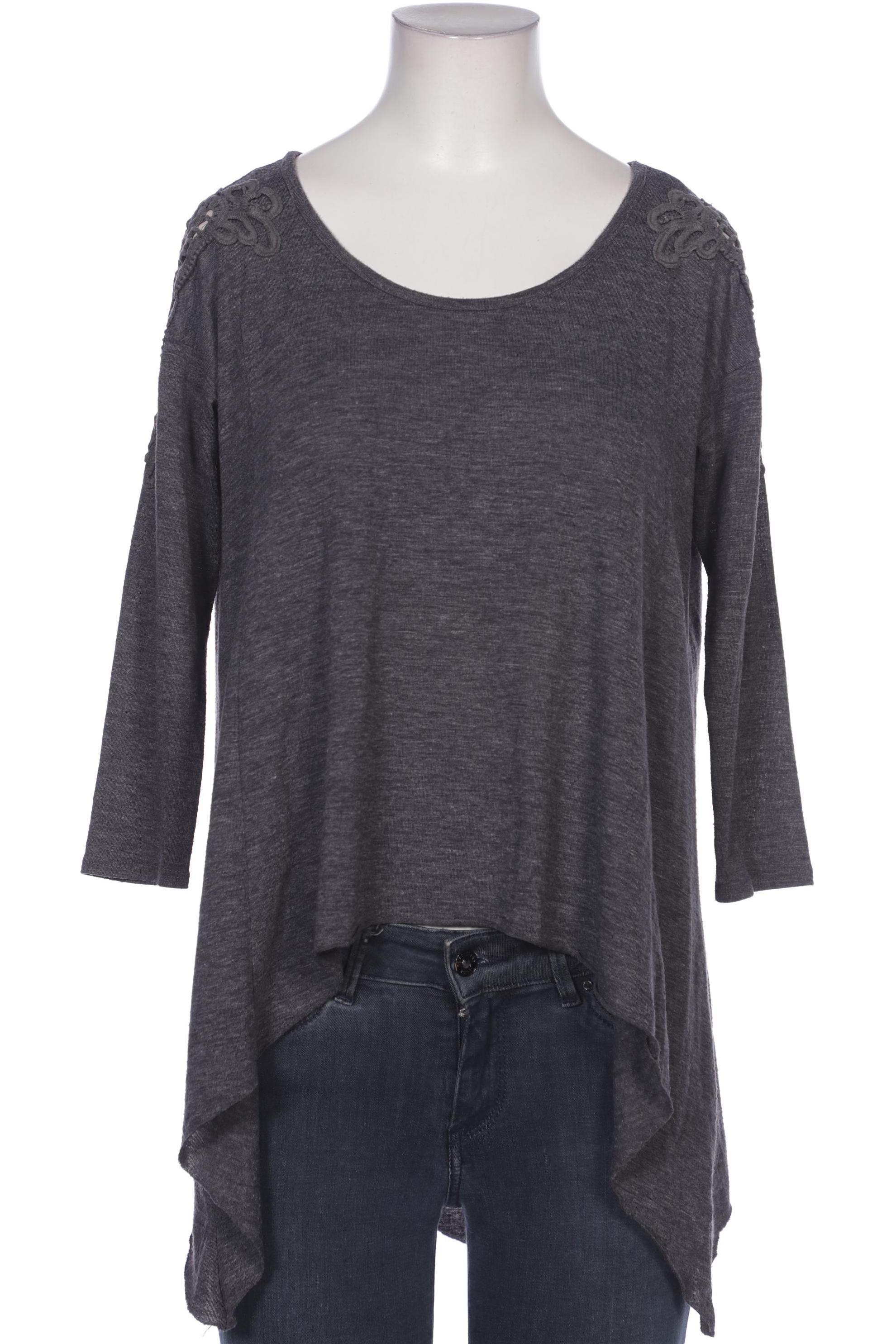 

Hollister Damen Langarmshirt, grau, Gr. 34