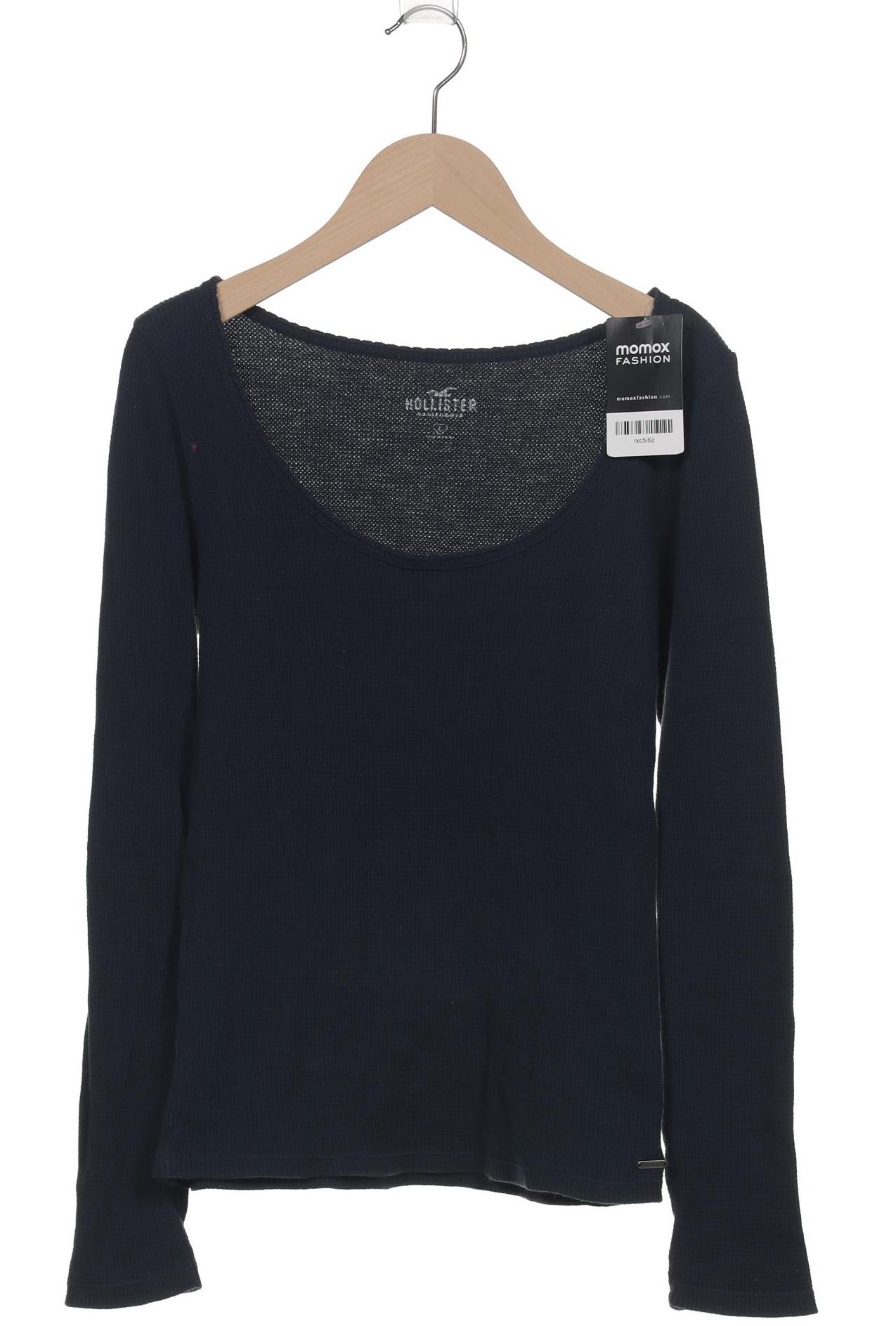 

Hollister Damen Langarmshirt, marineblau, Gr. 42