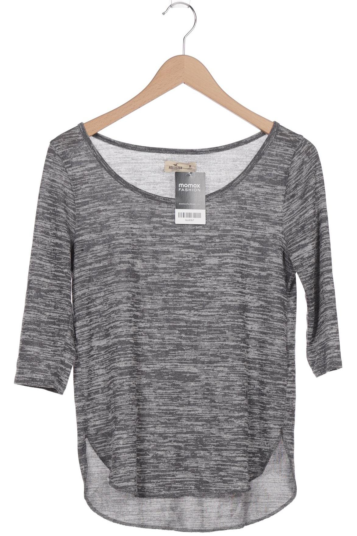 

Hollister Damen Langarmshirt, grau