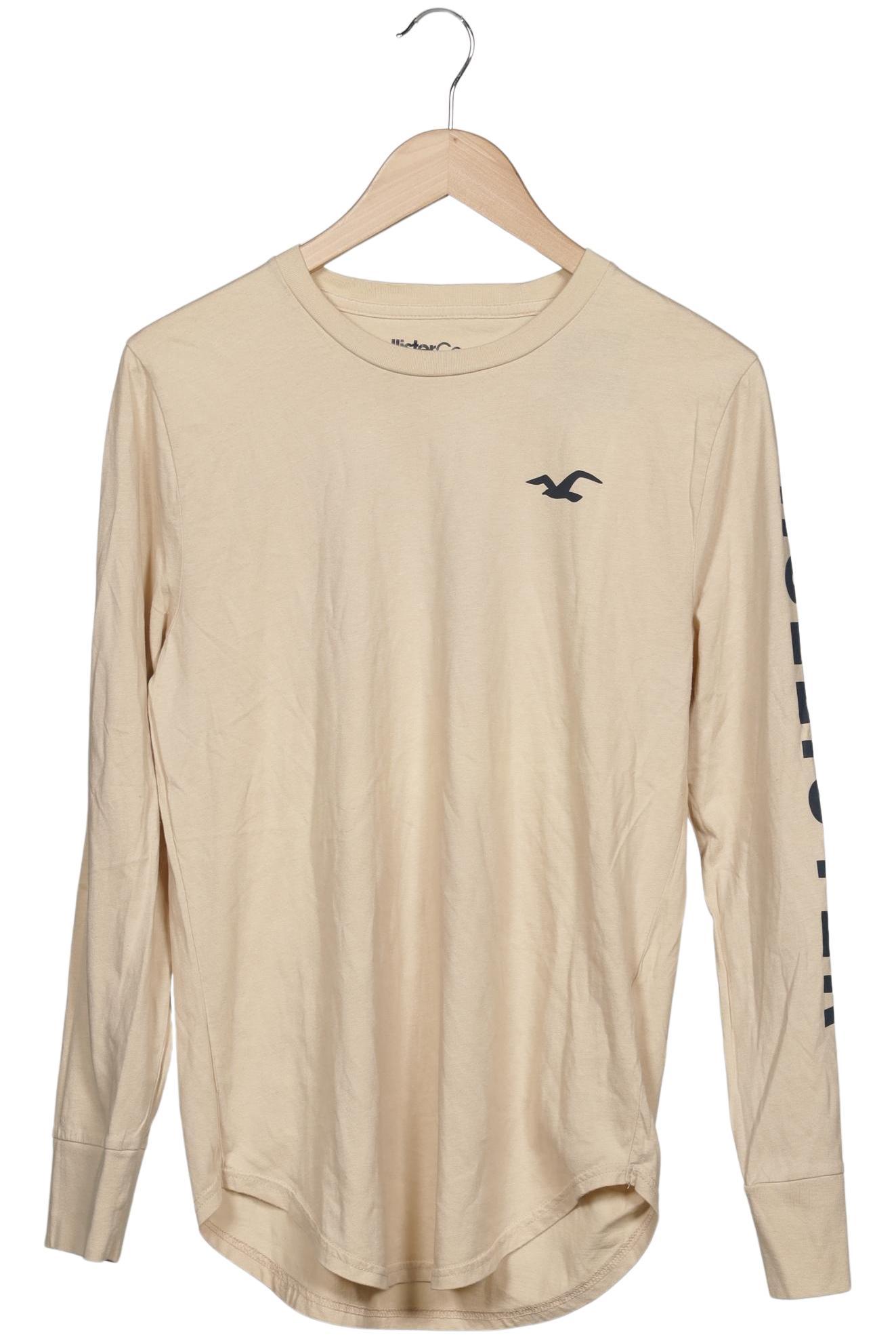 

Hollister Damen Langarmshirt, beige, Gr. 36