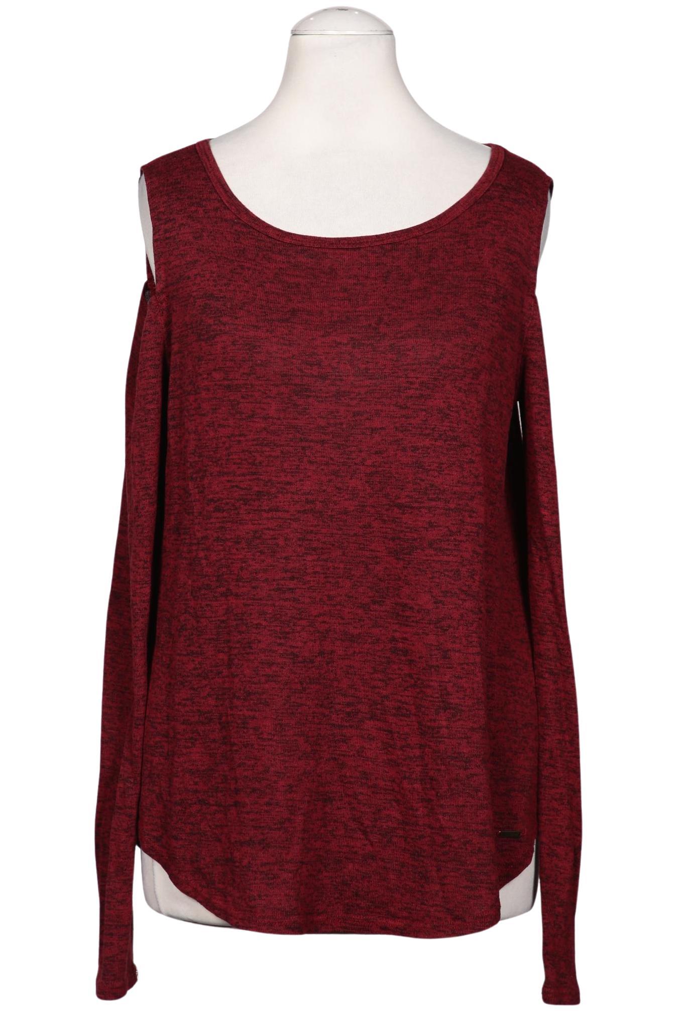 

Hollister Damen Langarmshirt, bordeaux, Gr. 36