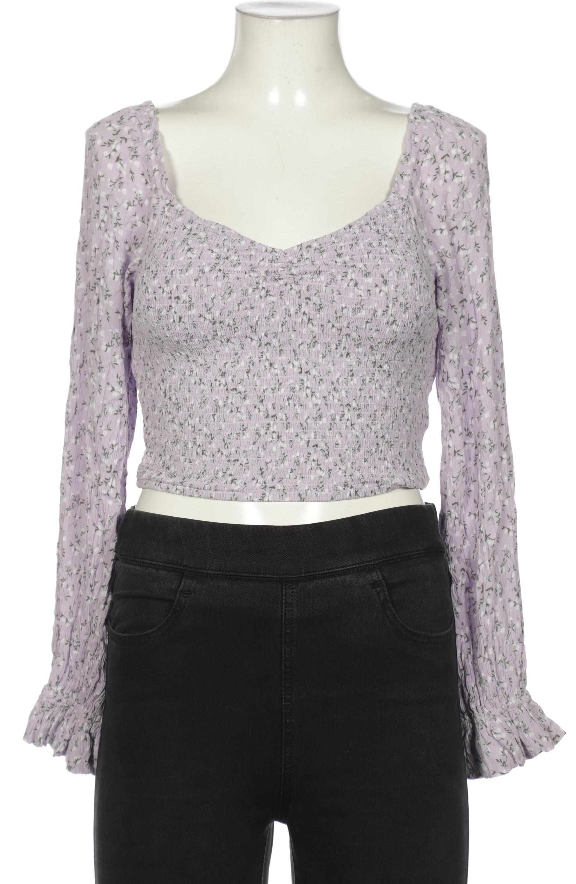 

Hollister Damen Langarmshirt, flieder, Gr. 38