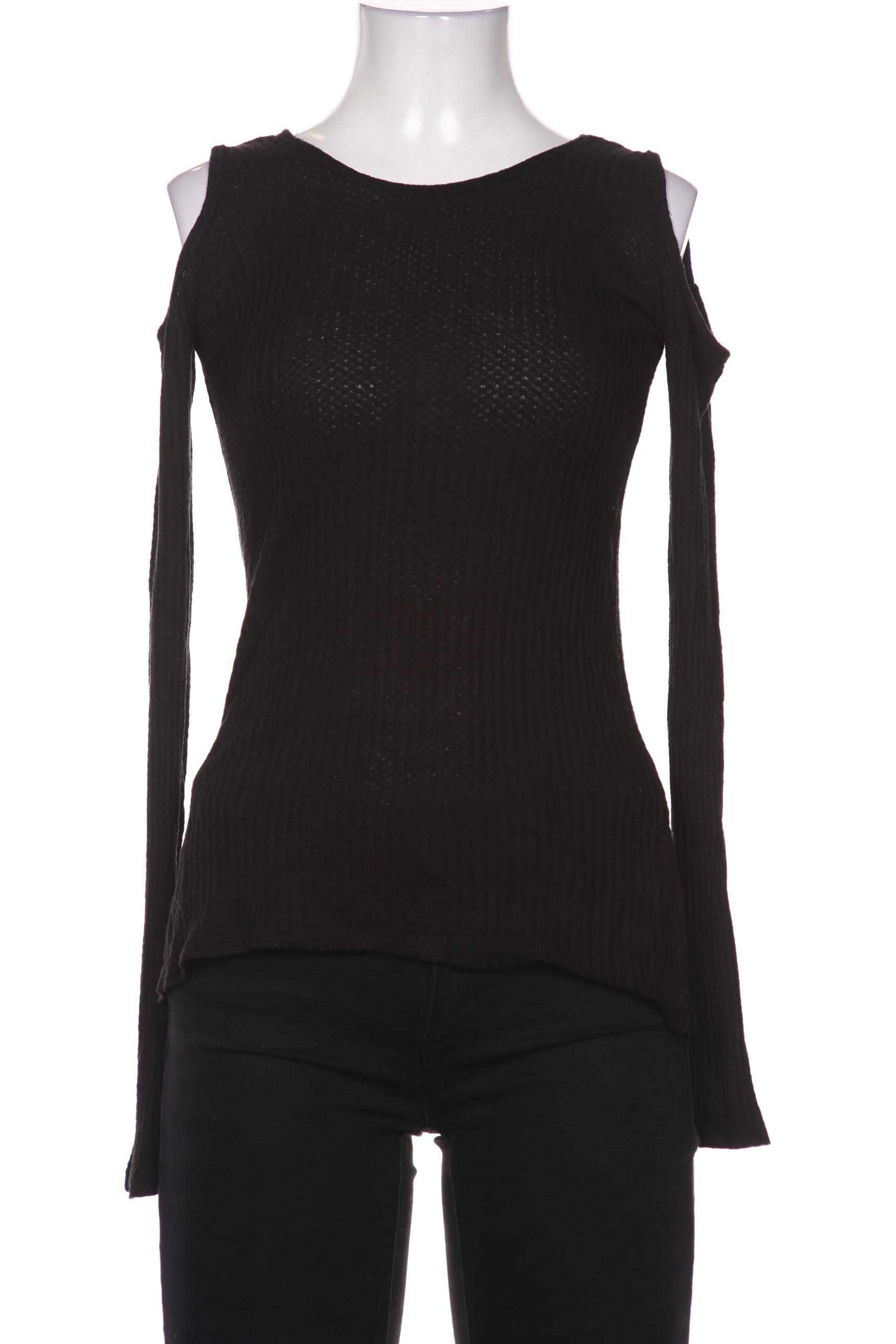 

Hollister Damen Langarmshirt, schwarz, Gr. 36