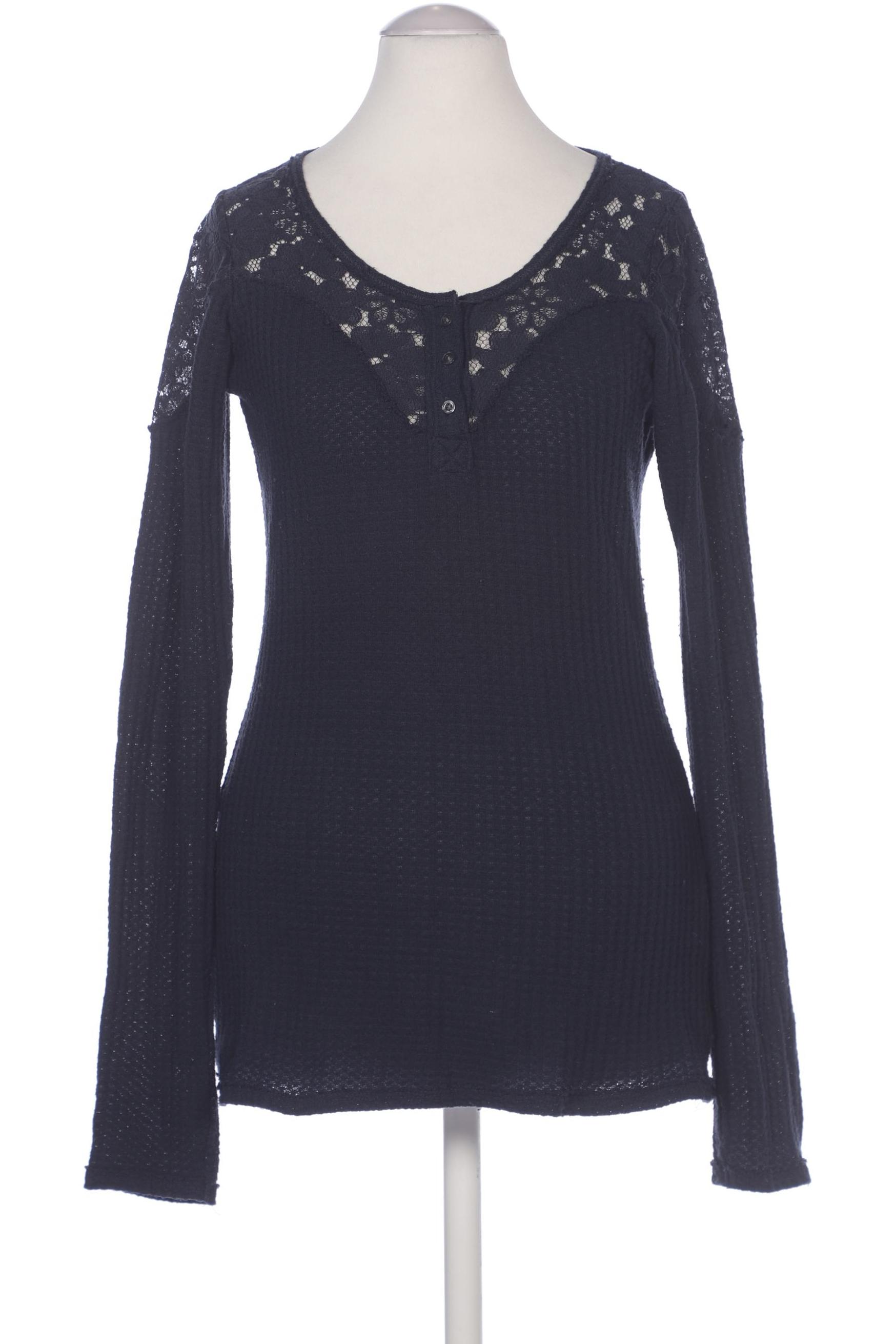 

Hollister Damen Langarmshirt, marineblau, Gr. 36