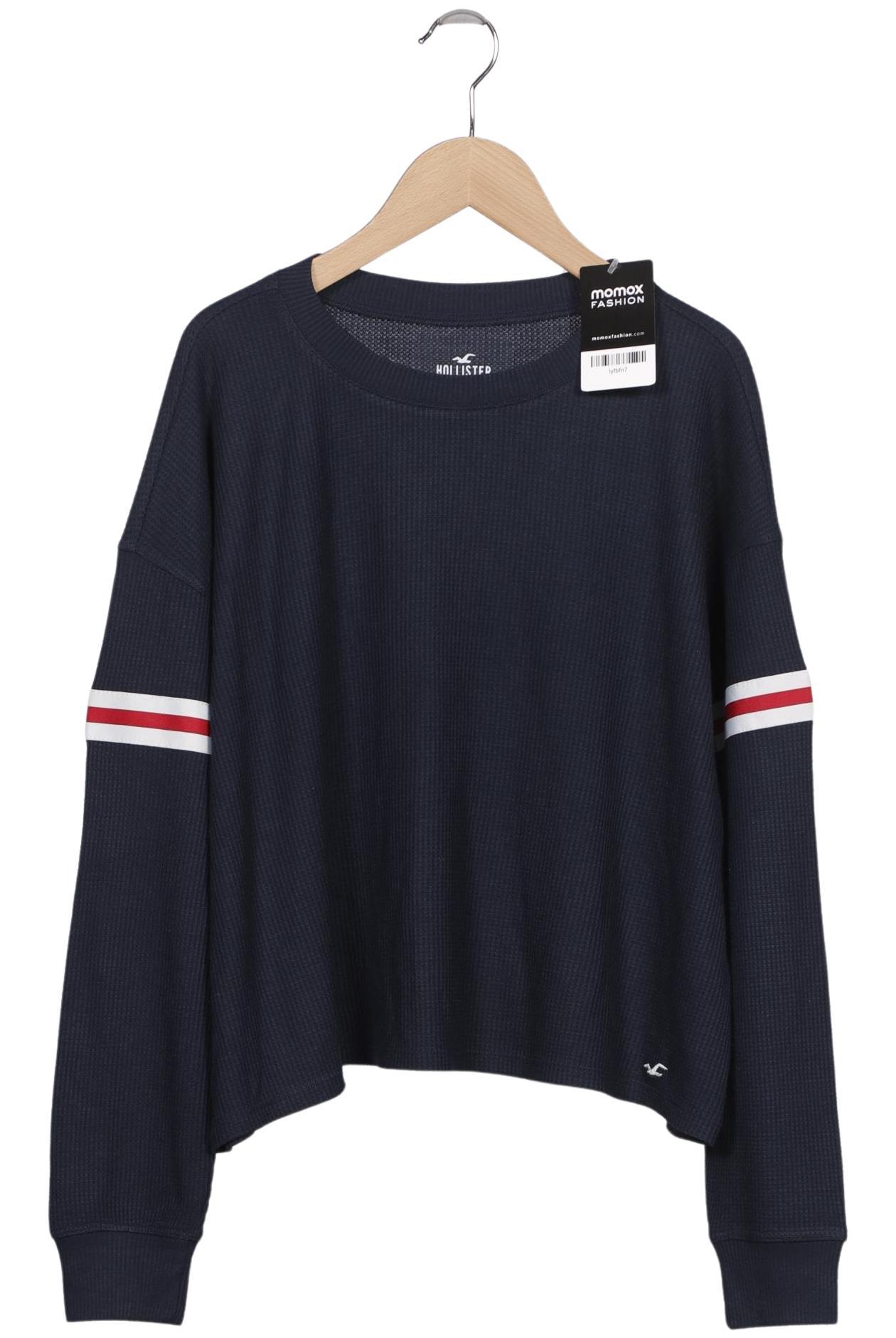

Hollister Damen Langarmshirt, marineblau, Gr. 36