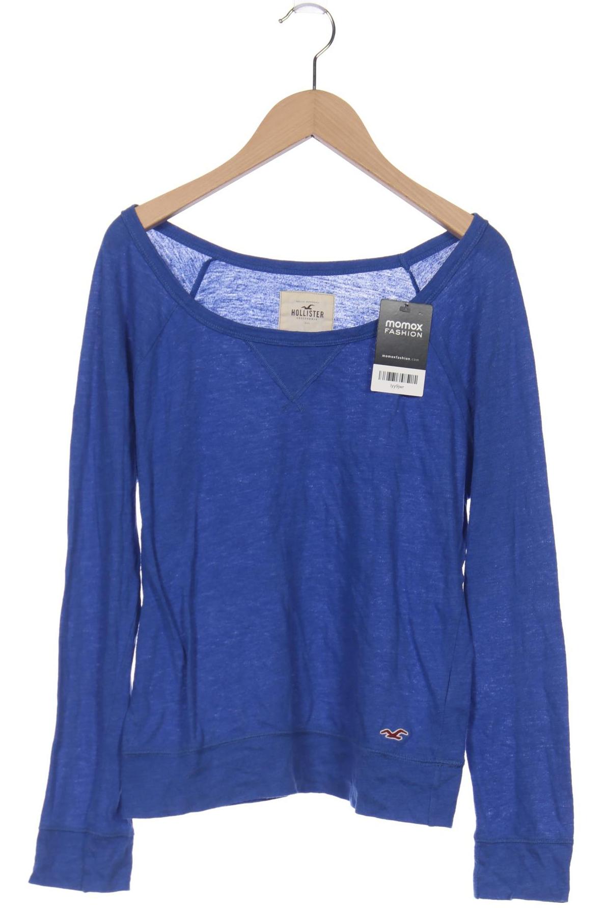 

Hollister Damen Langarmshirt, blau