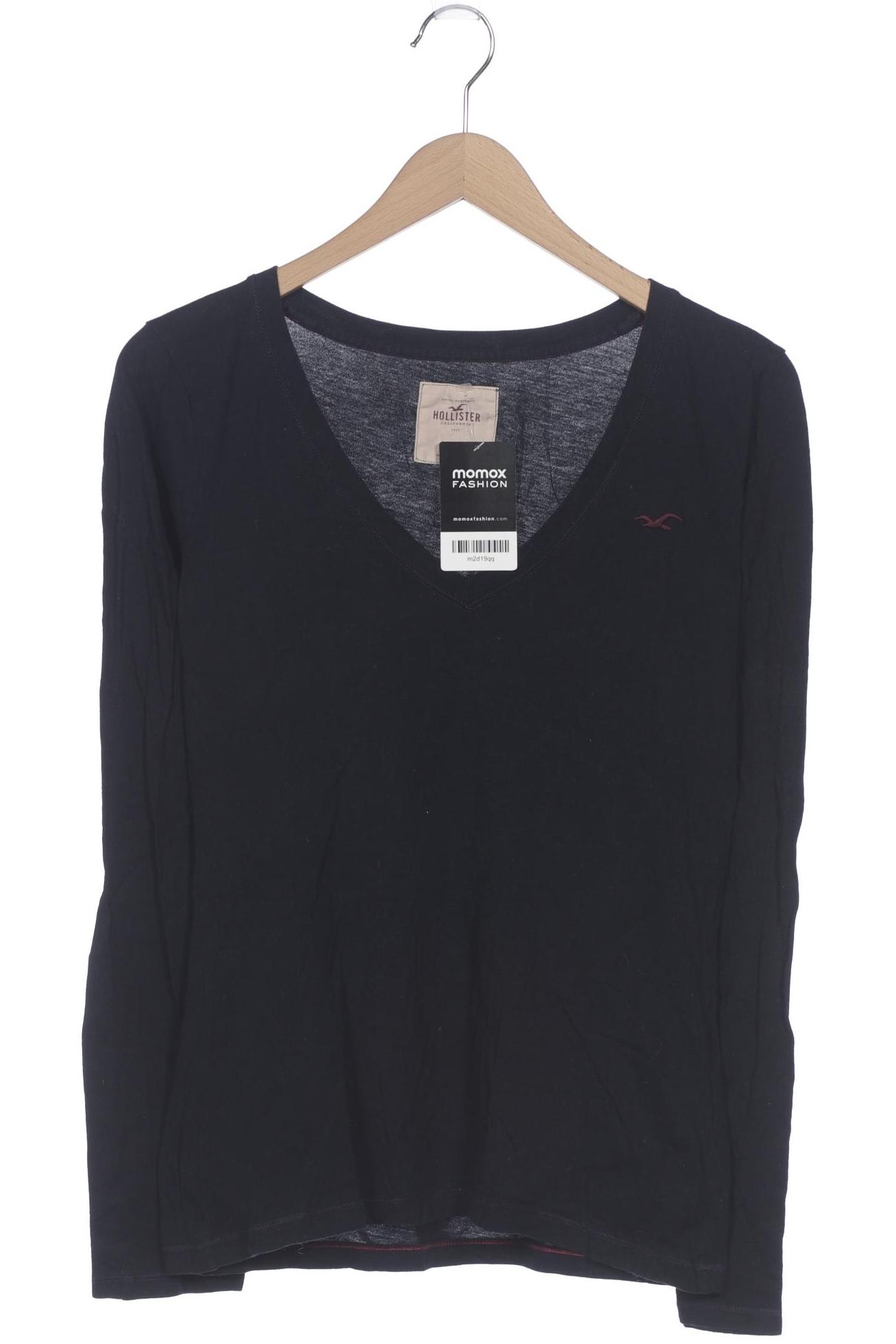 

Hollister Damen Langarmshirt, marineblau, Gr. 38