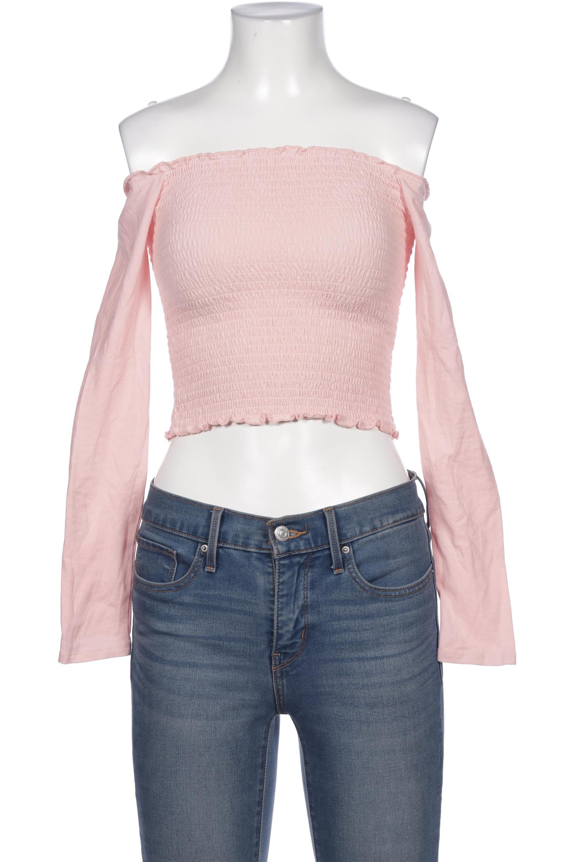 

Hollister Damen Langarmshirt, pink, Gr. 34