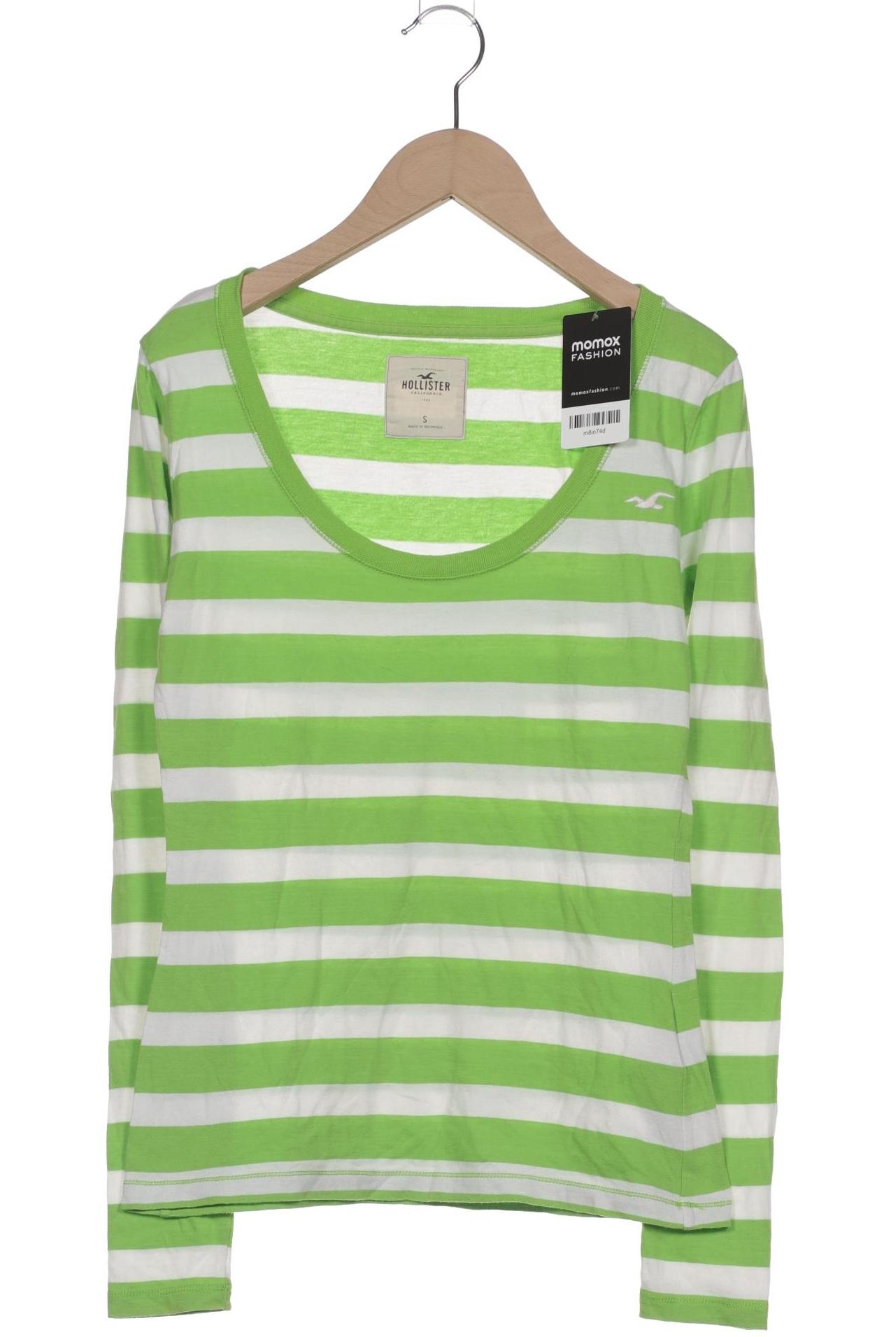 

Hollister Damen Langarmshirt, grün, Gr. 36