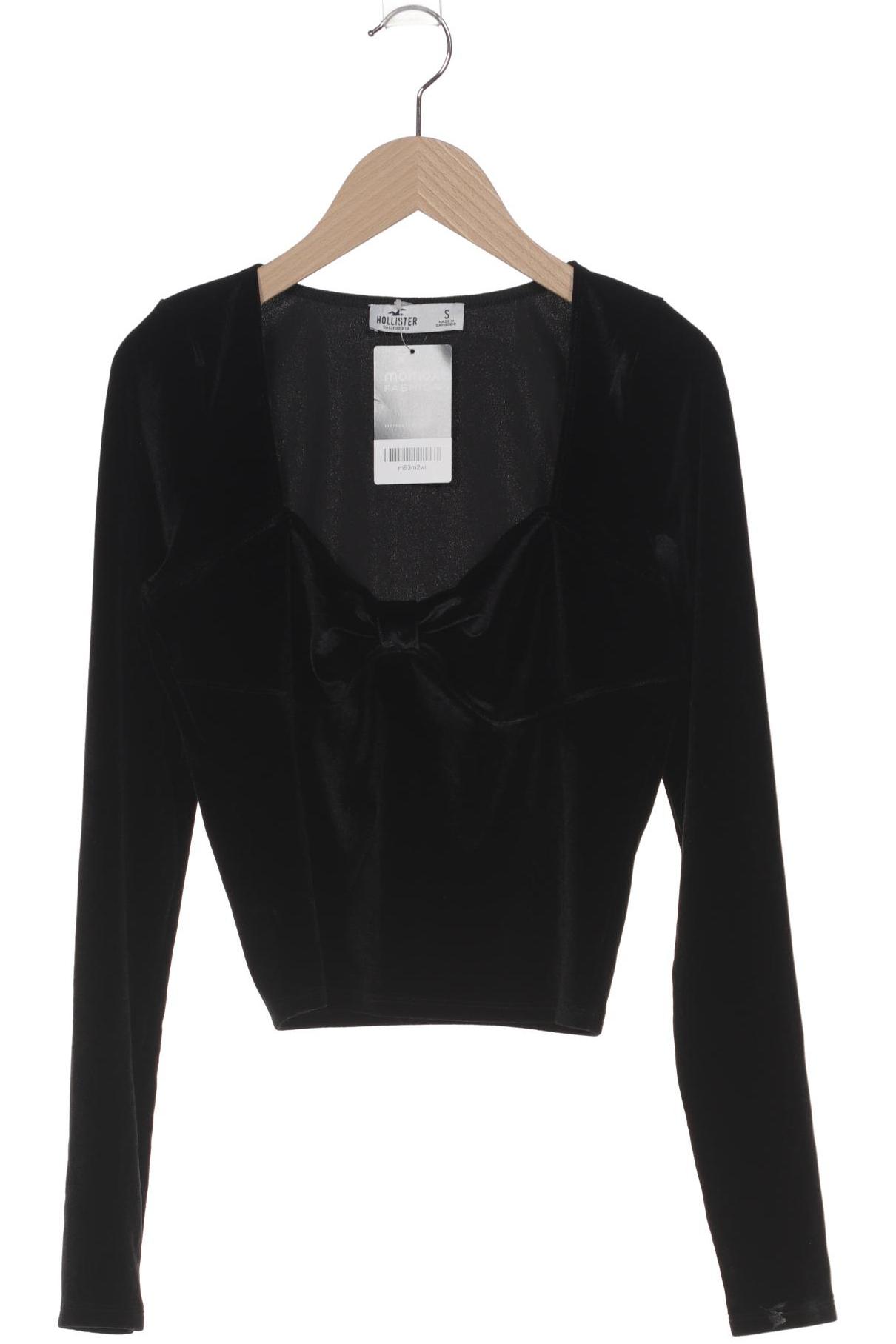 

Hollister Damen Langarmshirt, schwarz, Gr. 36