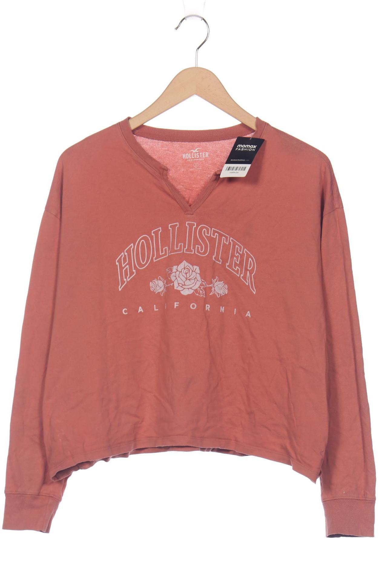 

Hollister Damen Langarmshirt, pink, Gr. 36