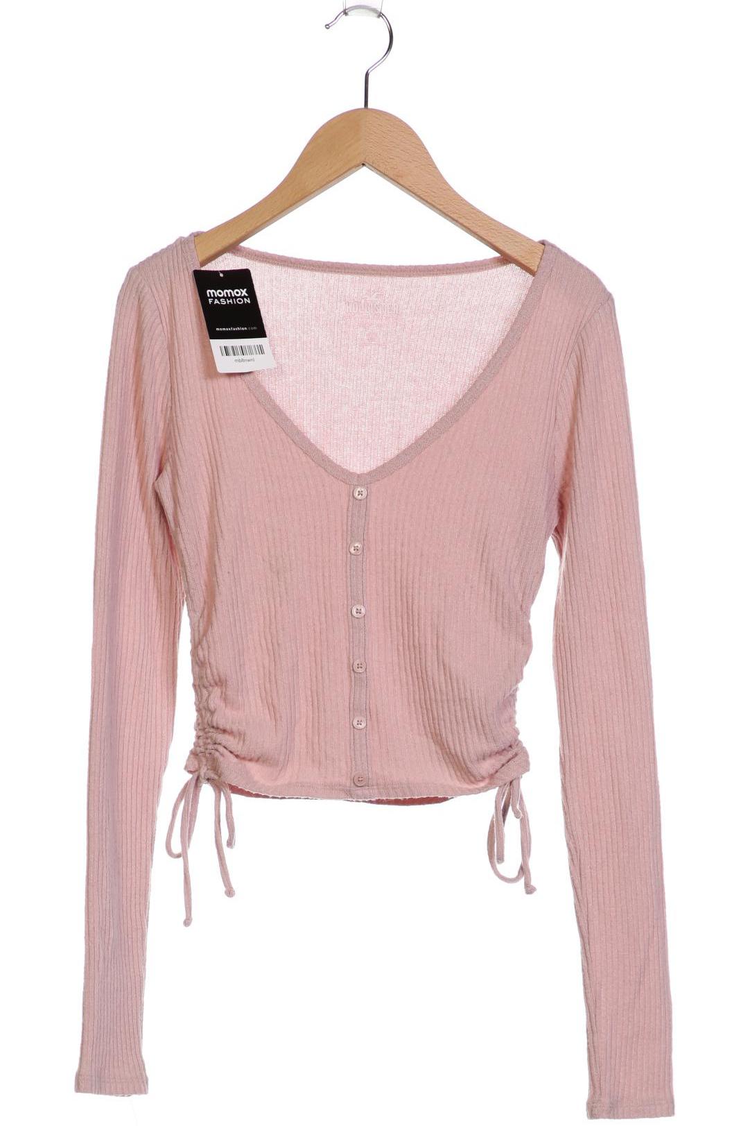 

Hollister Damen Langarmshirt, pink, Gr. 34