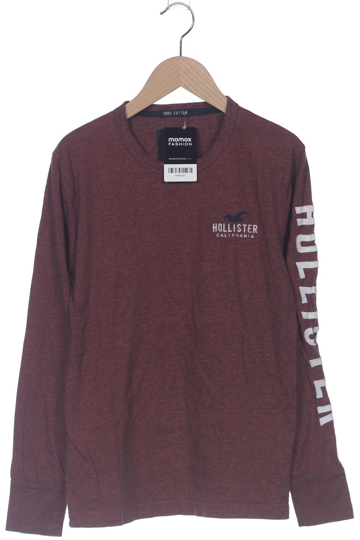 

Hollister Damen Langarmshirt, bordeaux, Gr. 34
