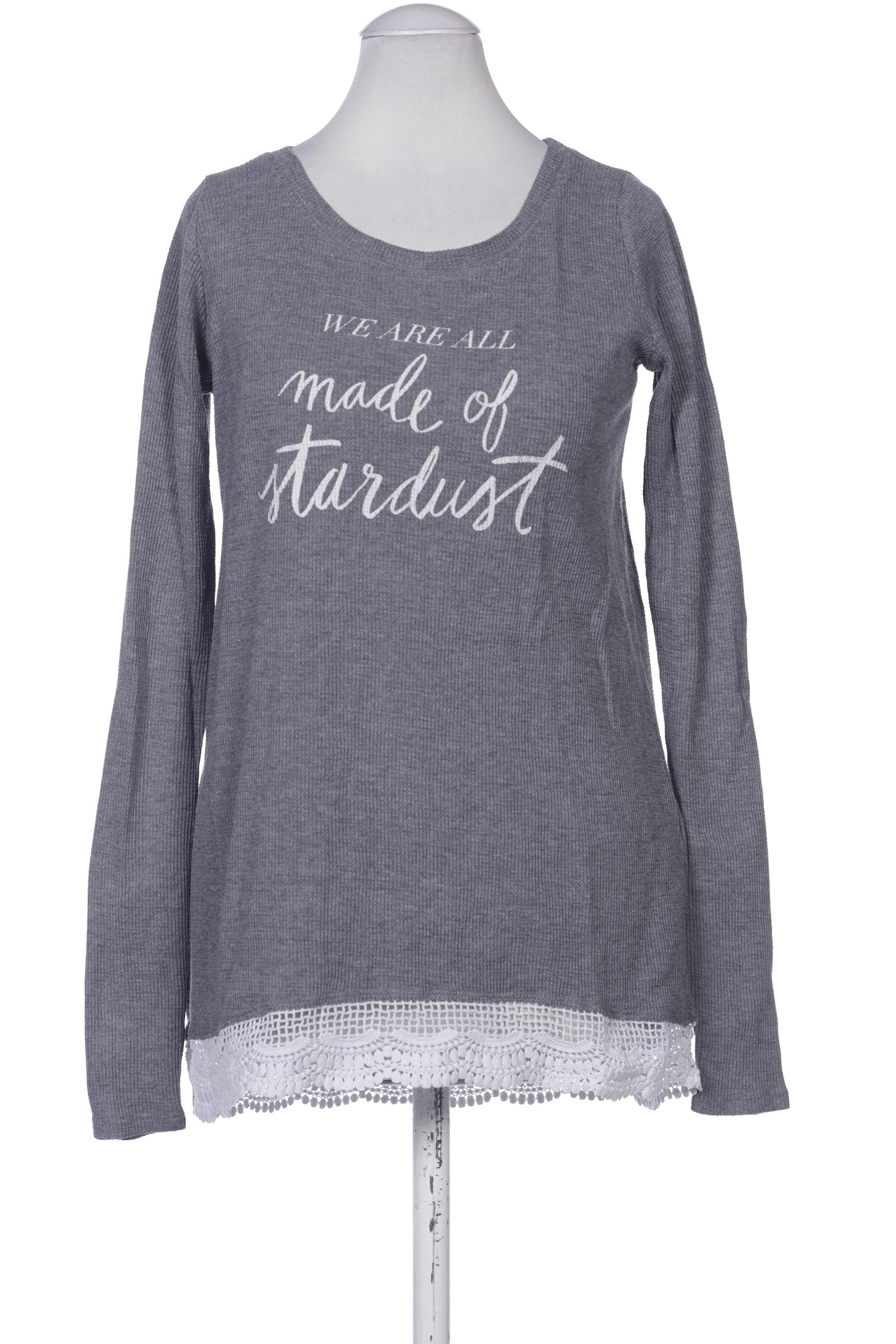 

Hollister Damen Langarmshirt, grau, Gr. 34