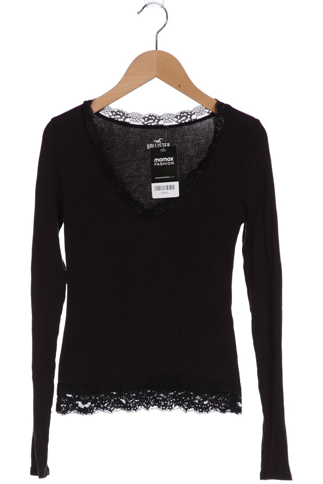 

Hollister Damen Langarmshirt, schwarz