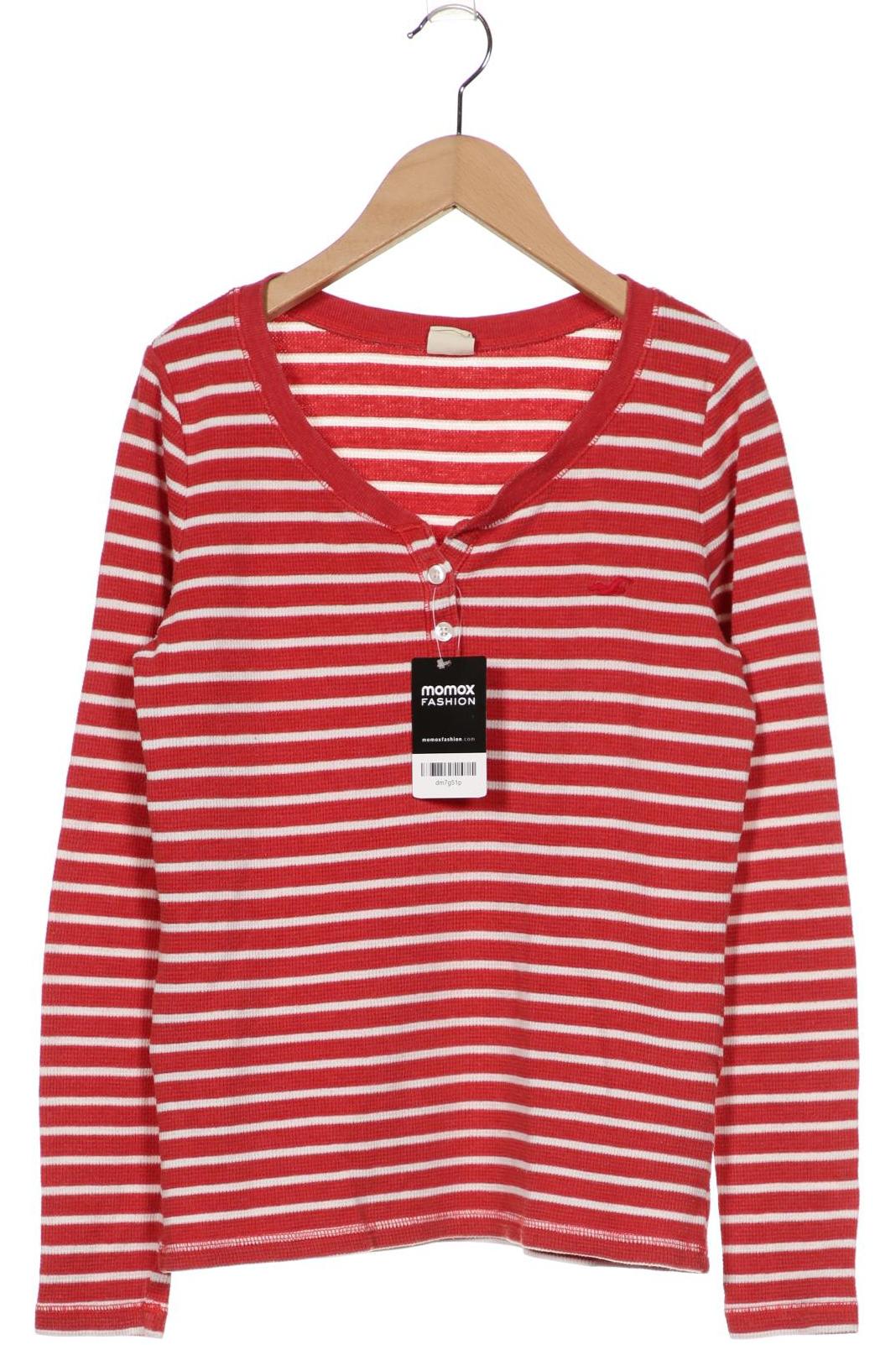 

Hollister Damen Langarmshirt, rot