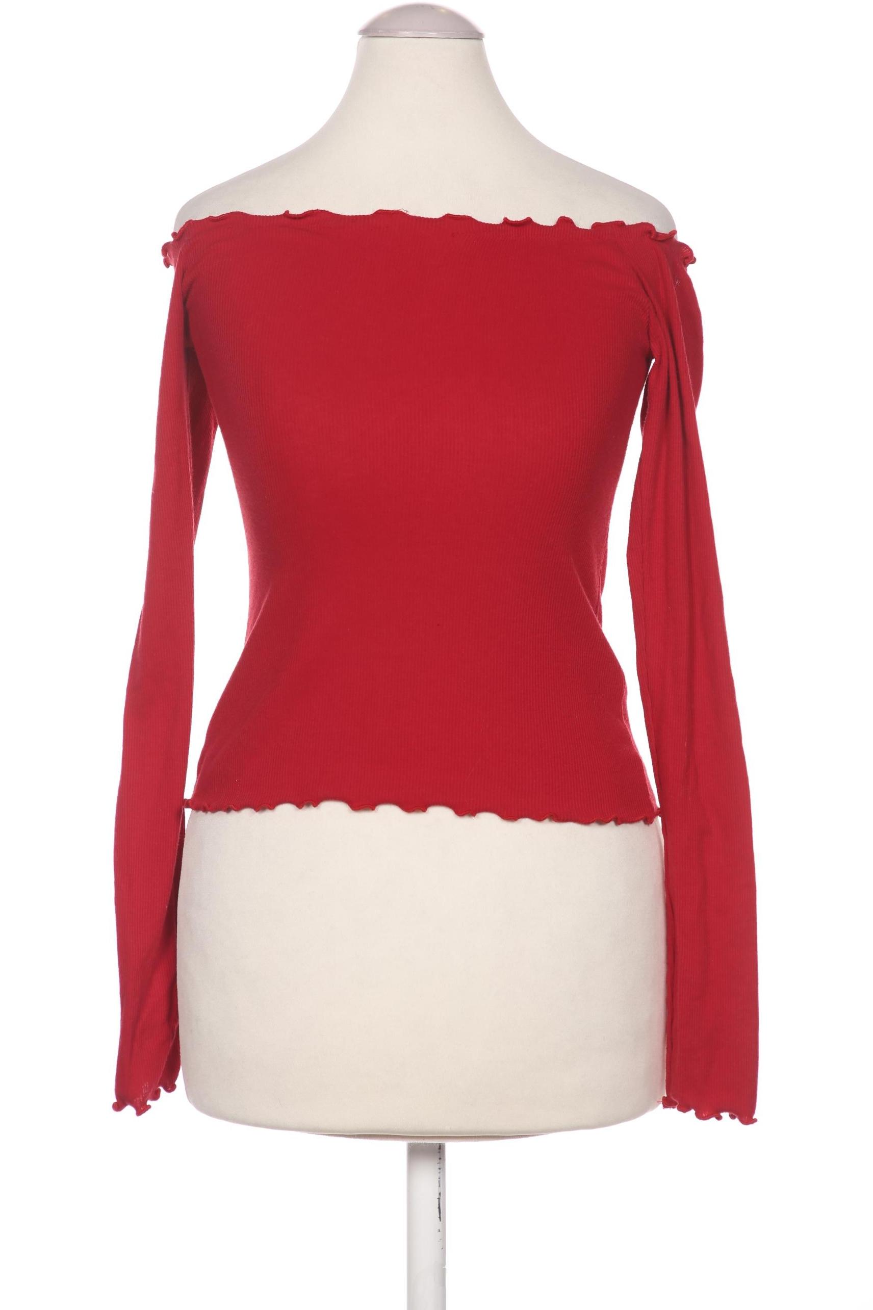 

Hollister Damen Langarmshirt, rot, Gr. 36