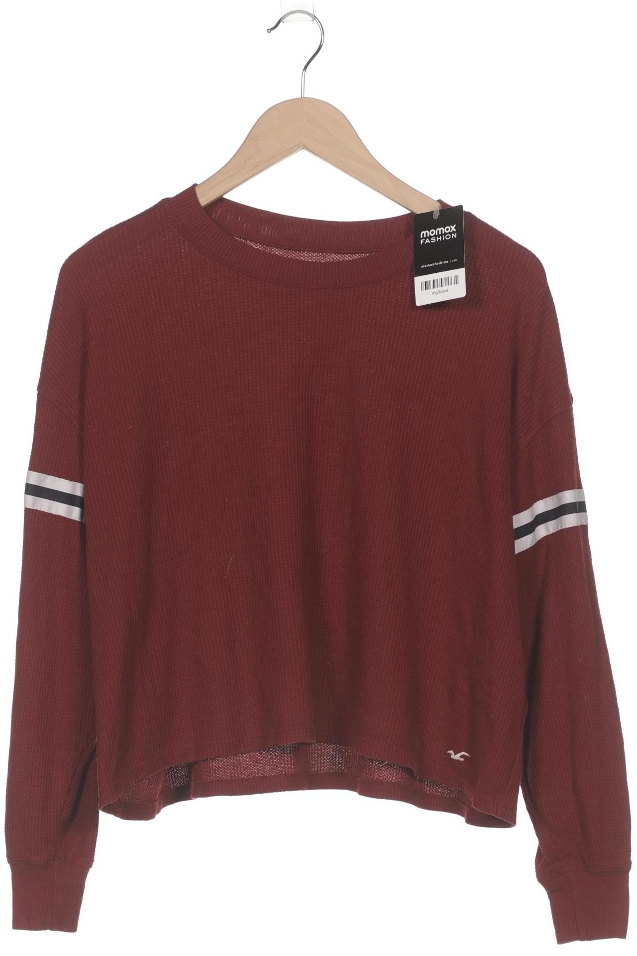 

Hollister Damen Langarmshirt, bordeaux, Gr. 38