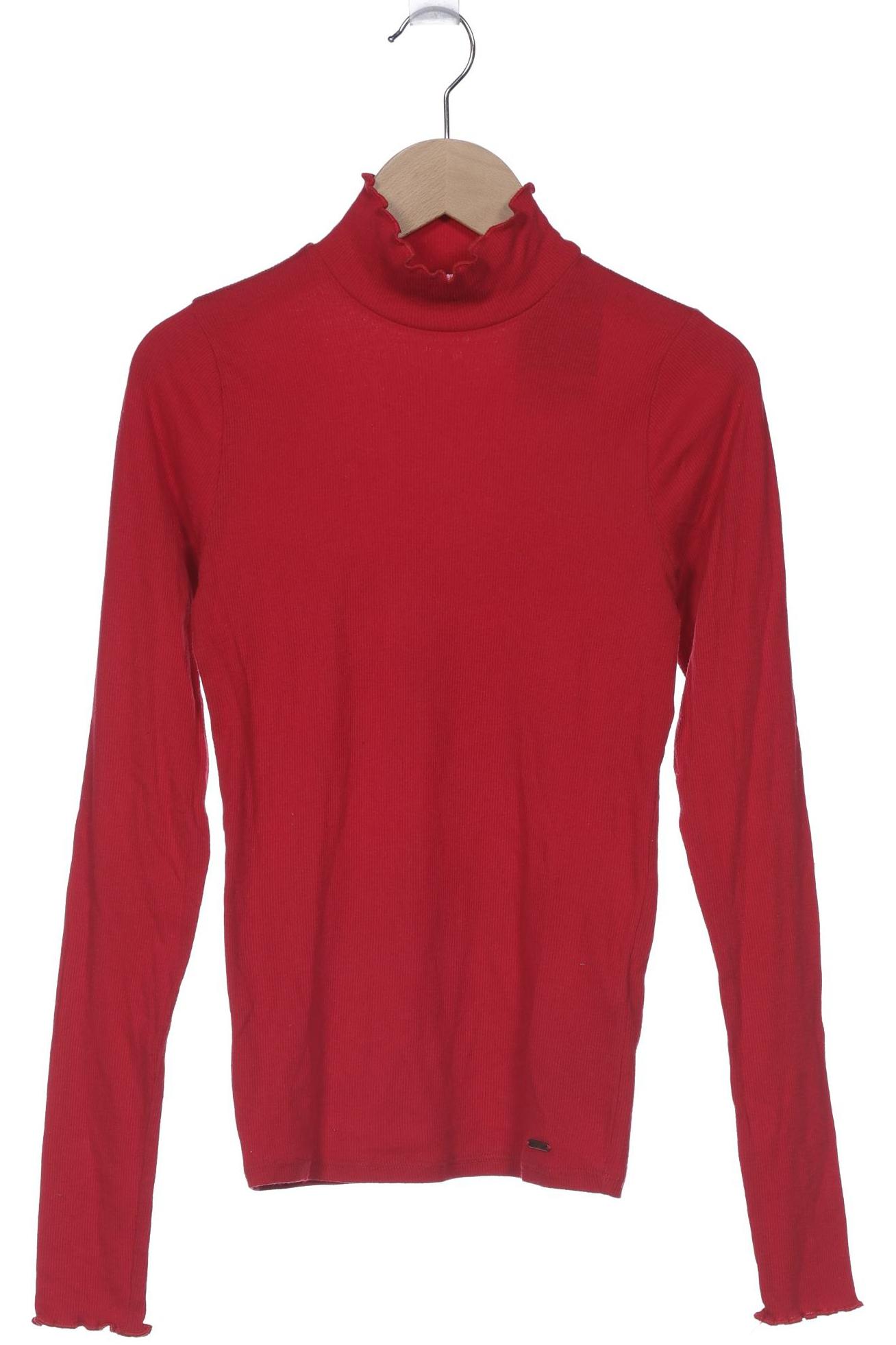 

Hollister Damen Langarmshirt, rot, Gr. 36