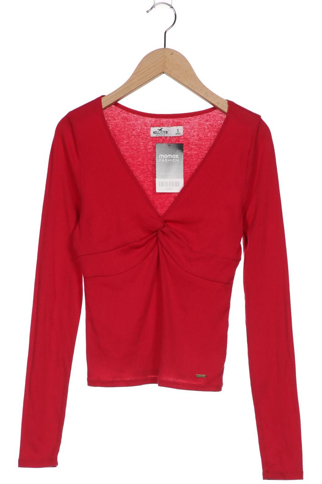 

Hollister Damen Langarmshirt, rot
