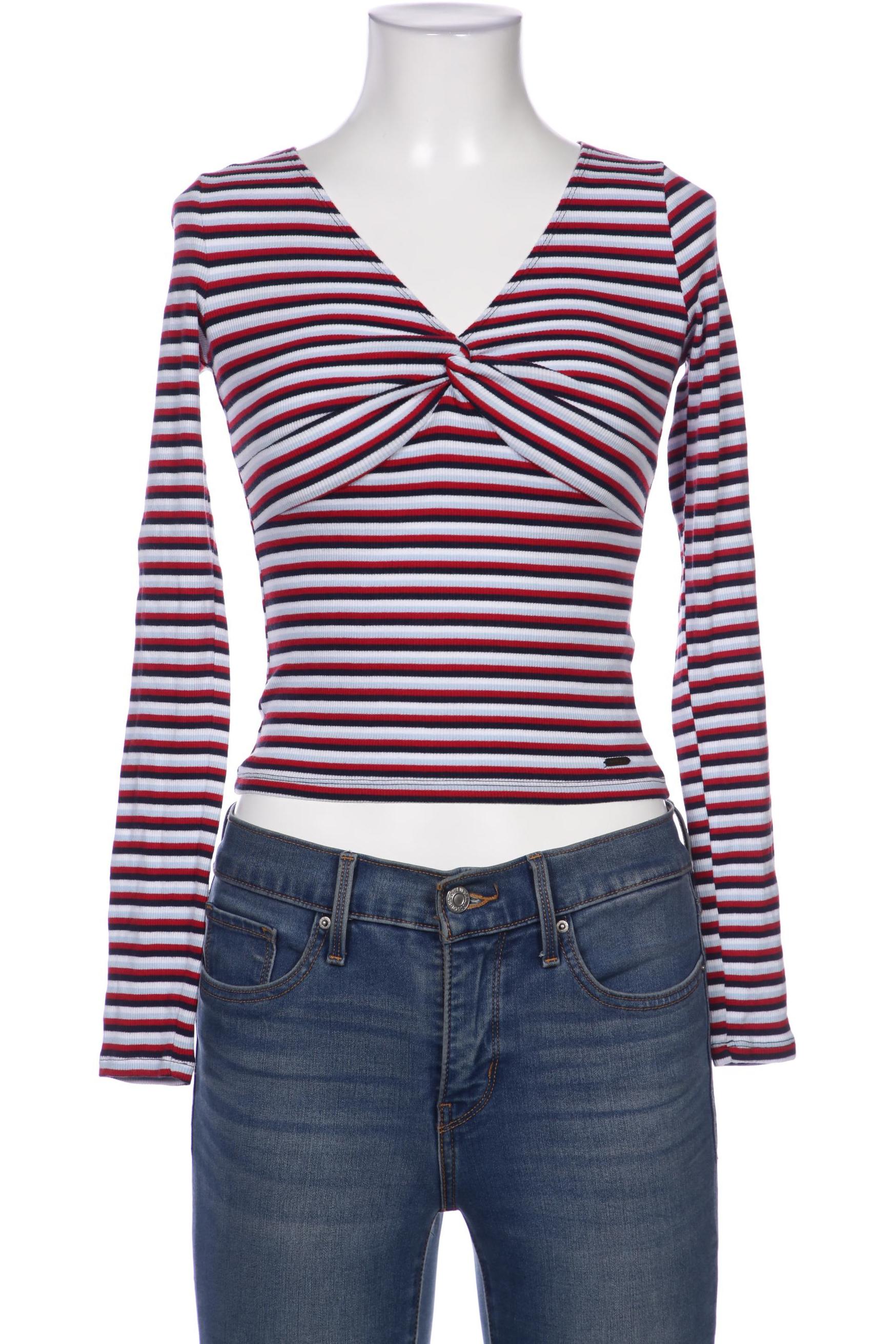 

Hollister Damen Langarmshirt, mehrfarbig, Gr. 34