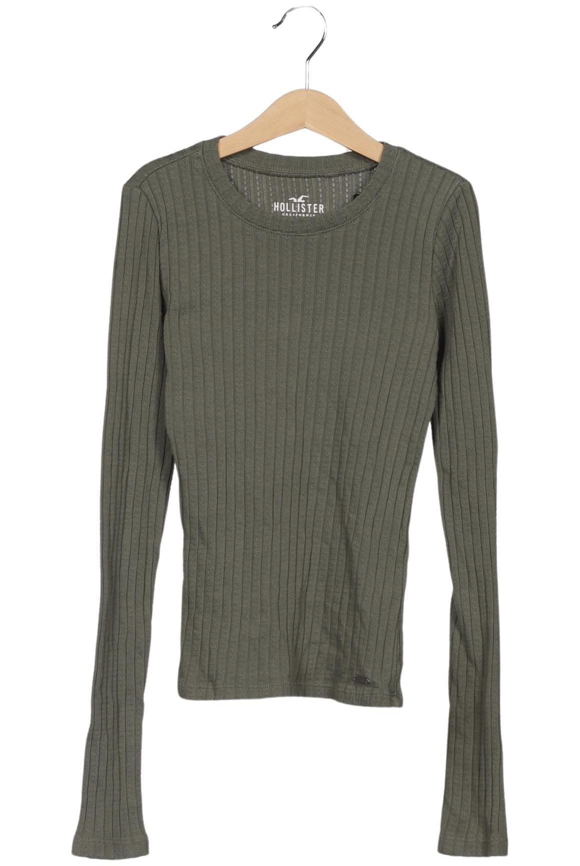 

Hollister Damen Langarmshirt, grün, Gr. 34