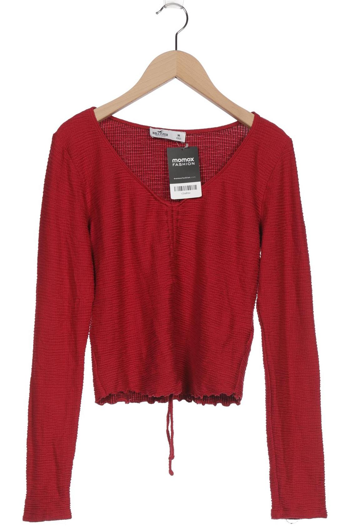 

Hollister Damen Langarmshirt, rot