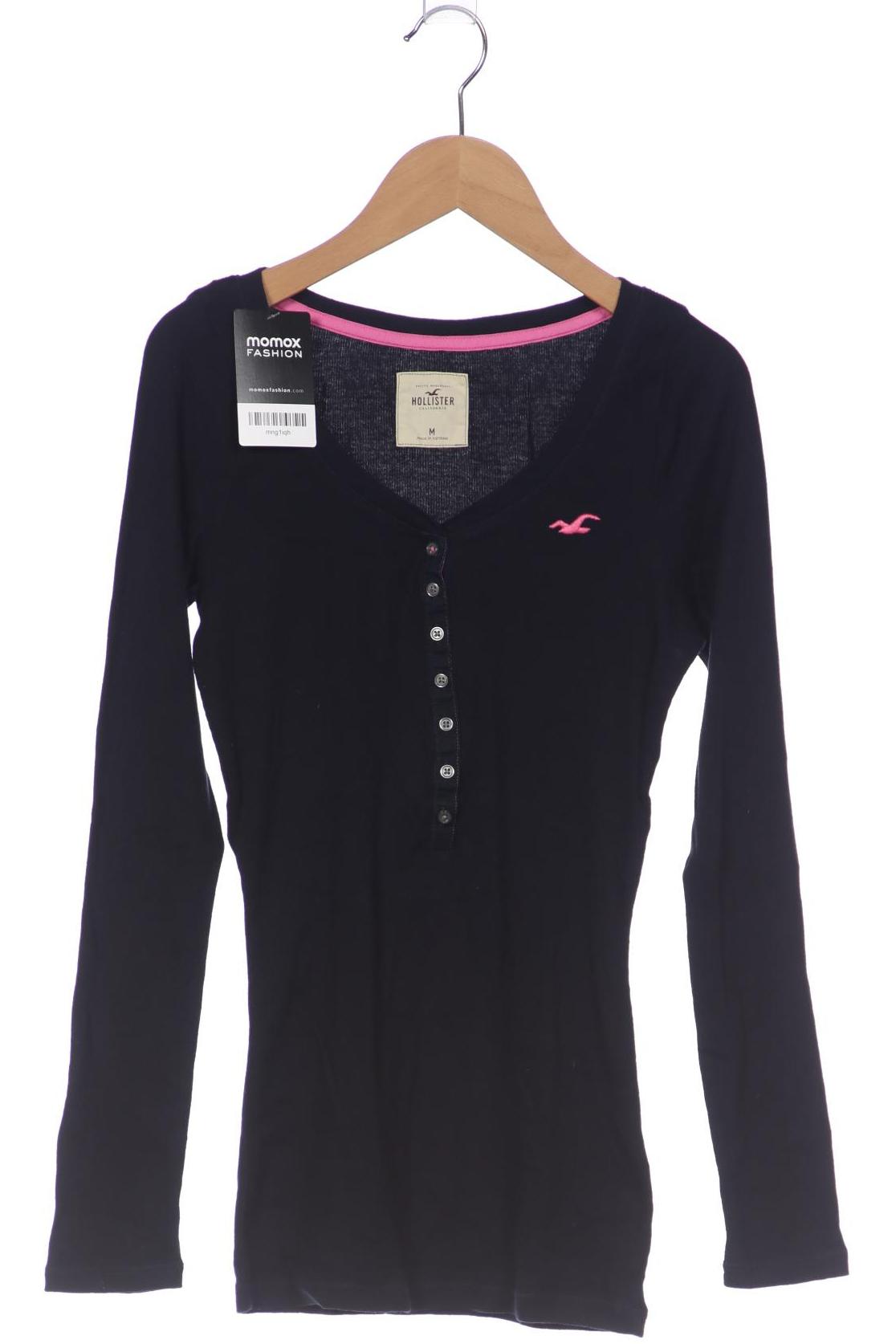 

Hollister Damen Langarmshirt, marineblau, Gr. 38