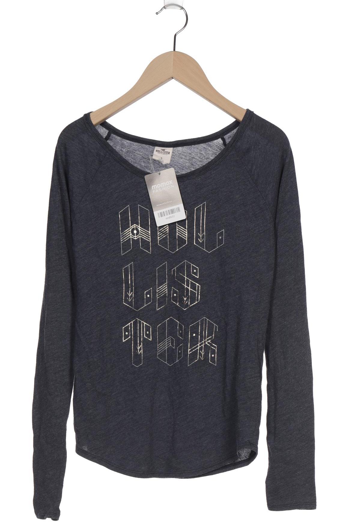 

Hollister Damen Langarmshirt, marineblau, Gr. 36