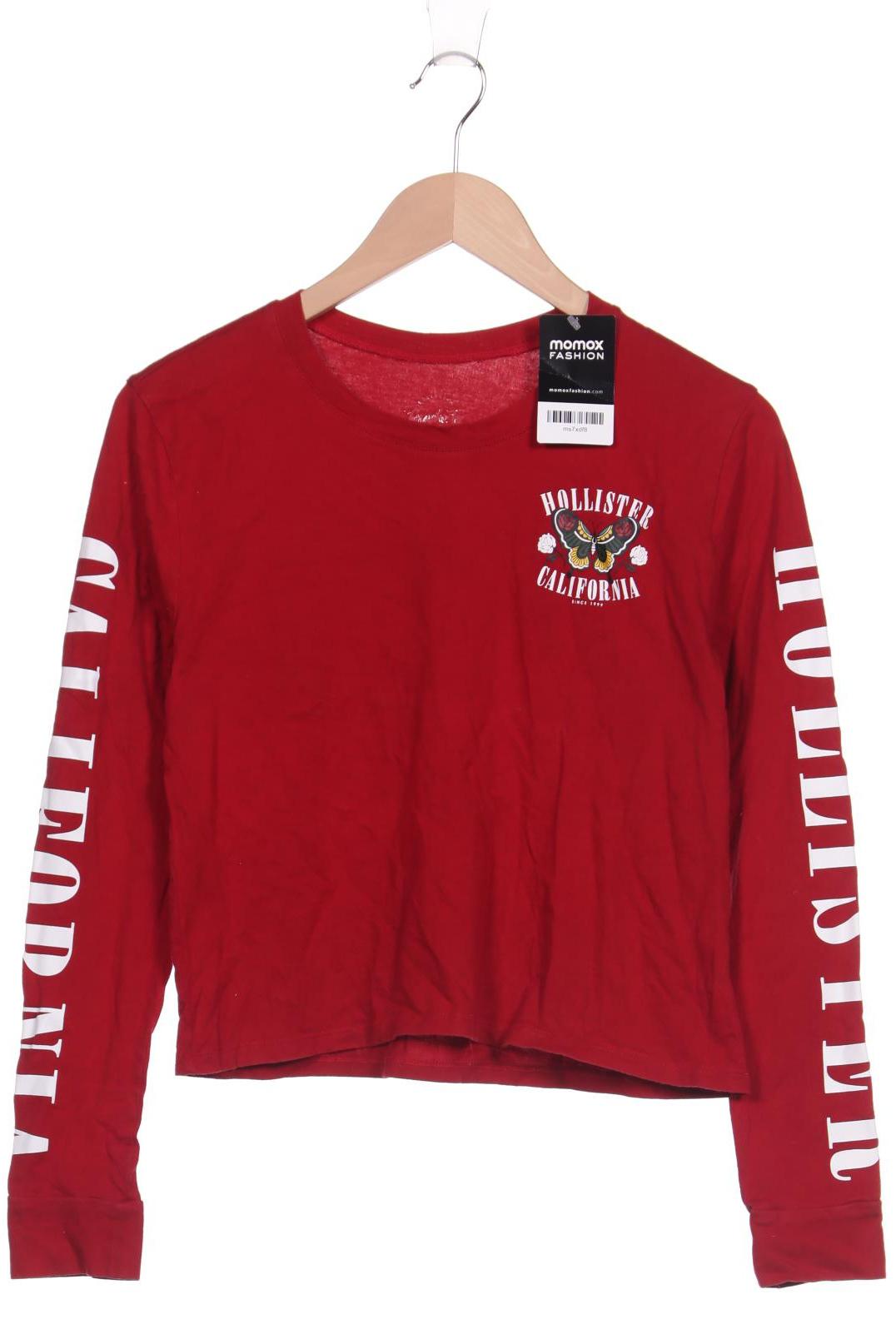 

Hollister Damen Langarmshirt, rot