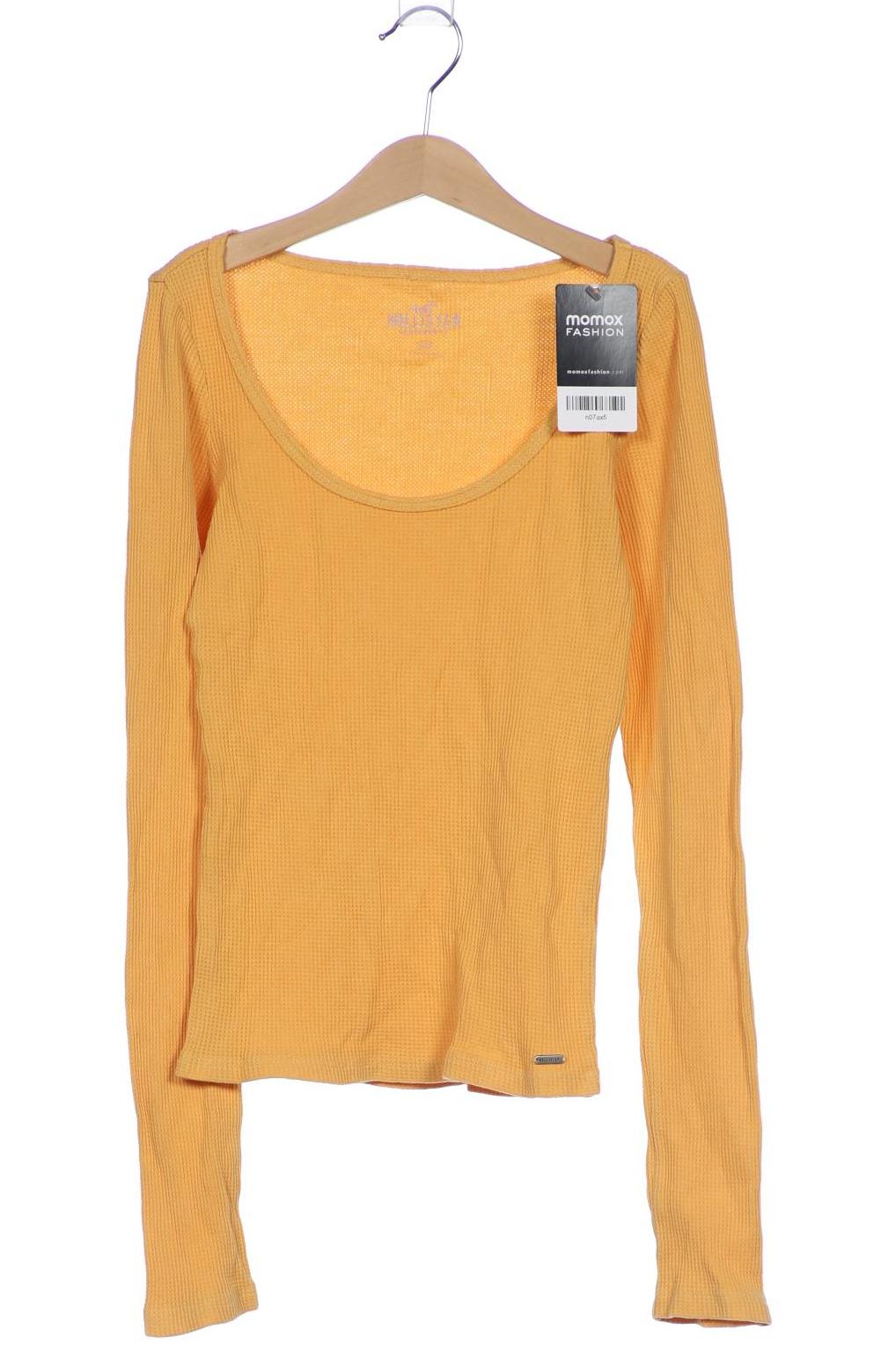 

Hollister Damen Langarmshirt, gelb, Gr. 34