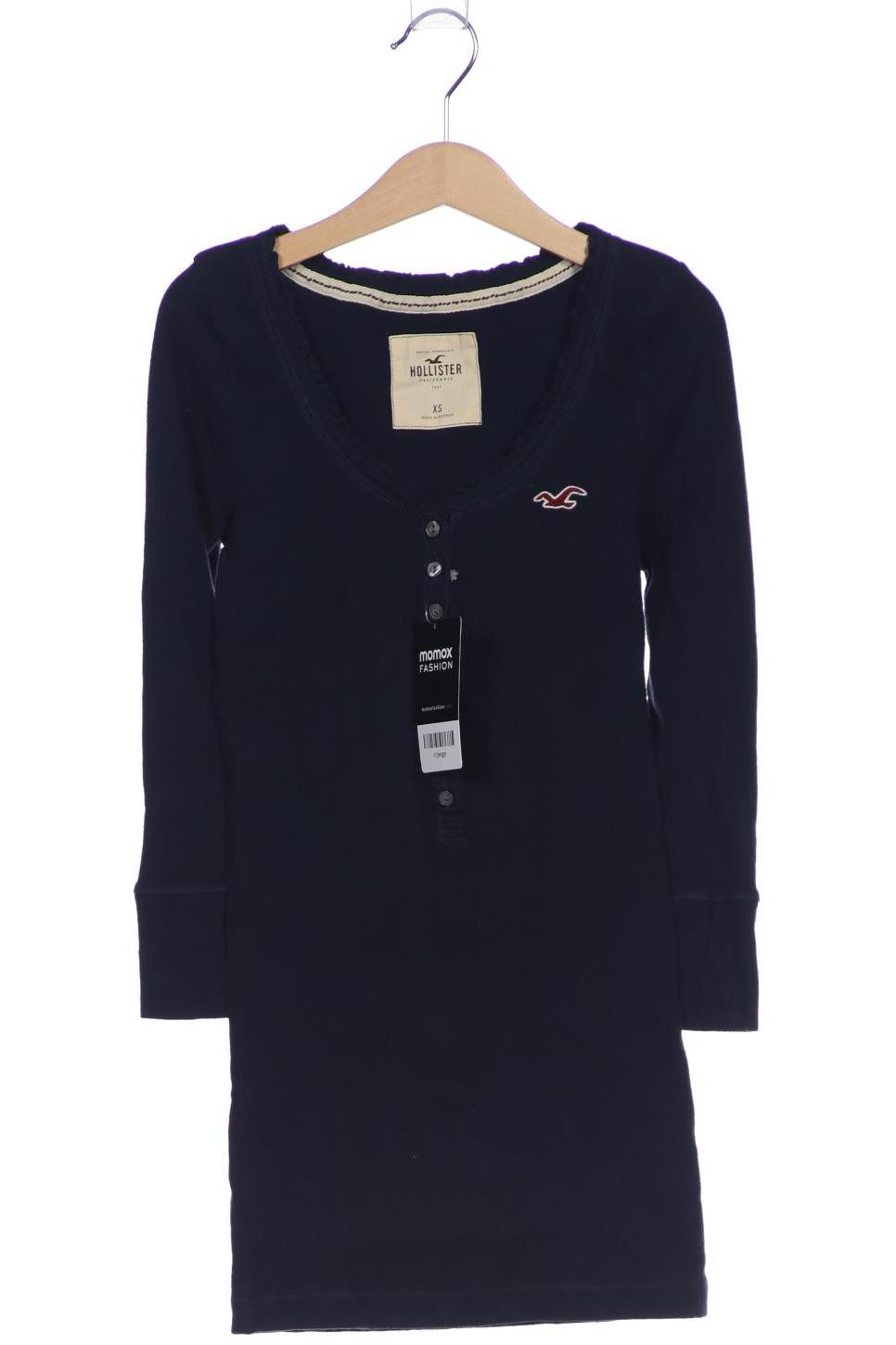 

Hollister Damen Langarmshirt, marineblau, Gr. 34
