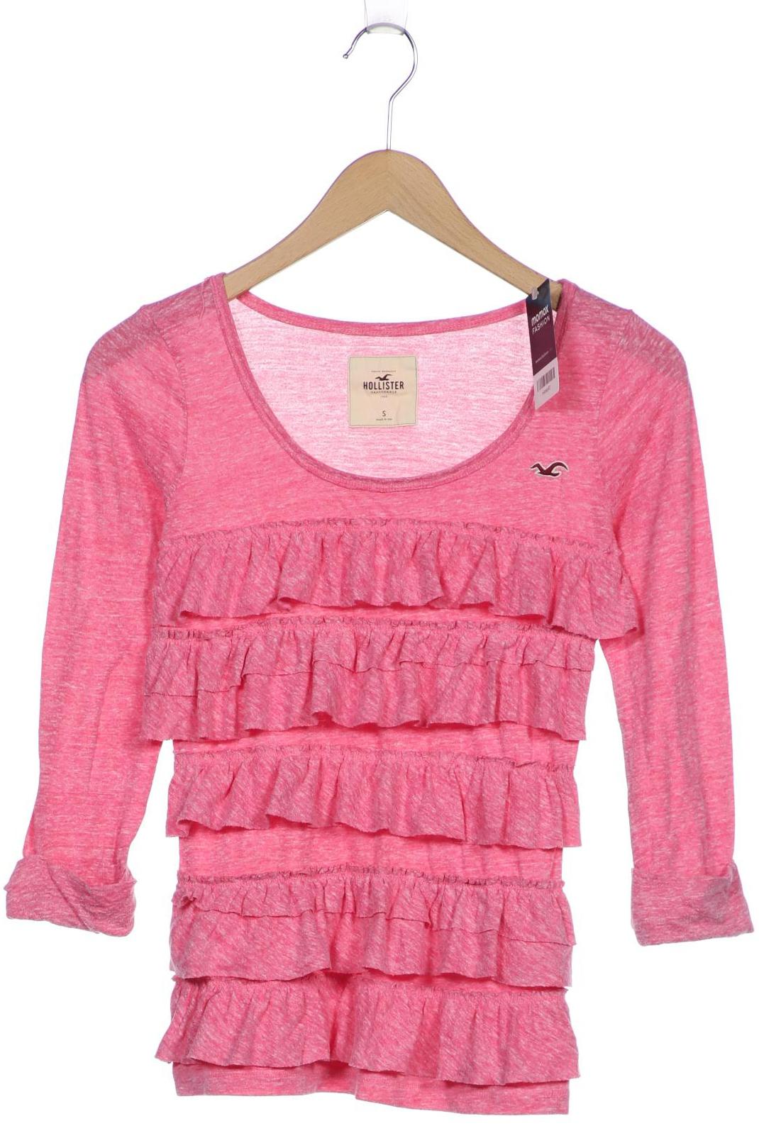 

Hollister Damen Langarmshirt, pink