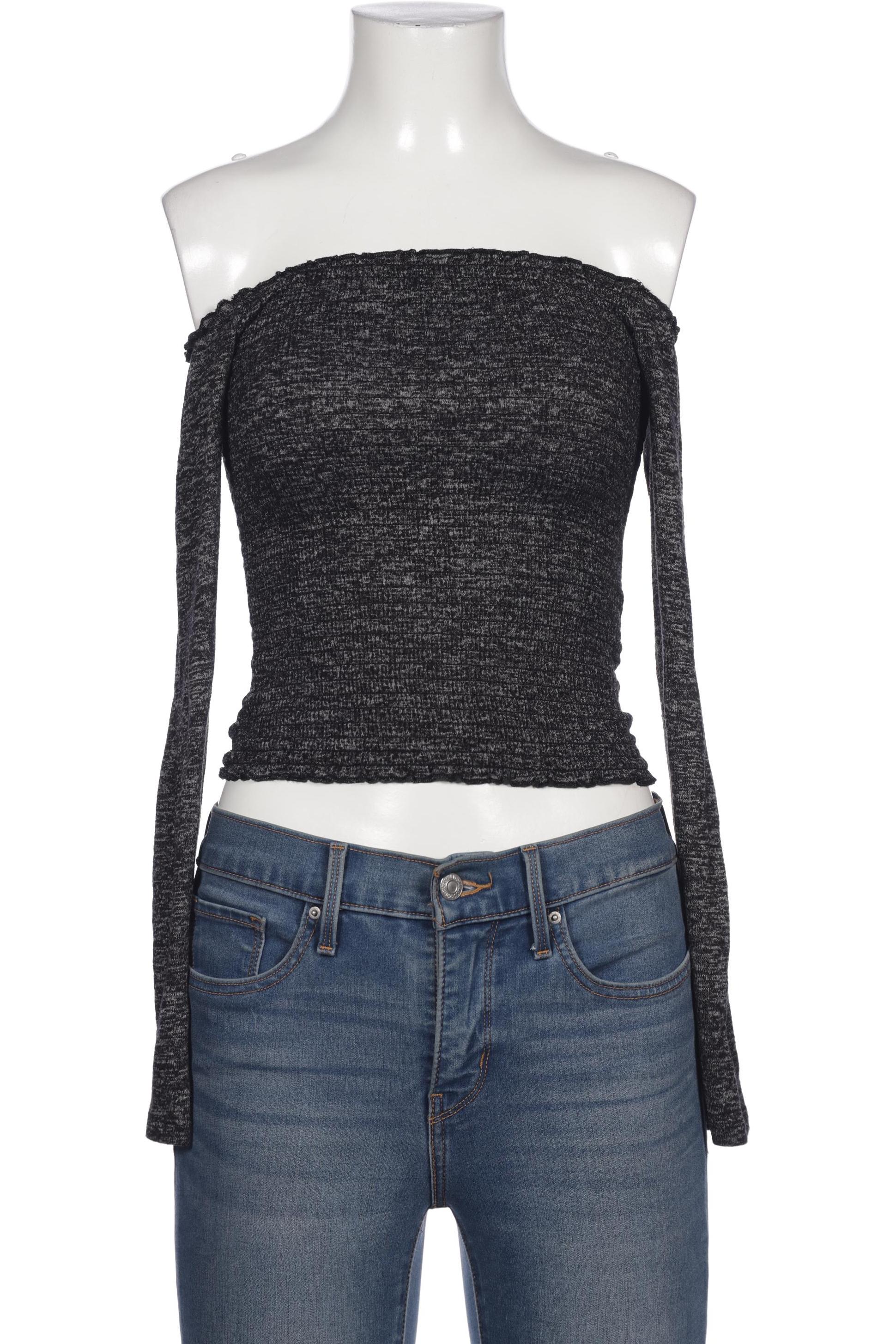 

Hollister Damen Langarmshirt, grau