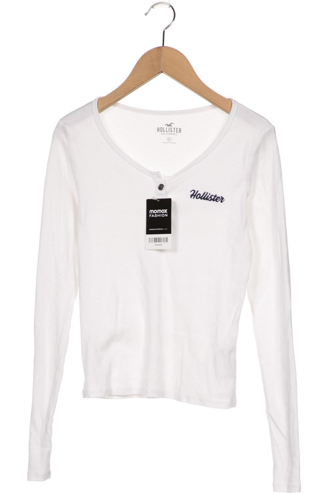 

Hollister Damen Langarmshirt, weiß