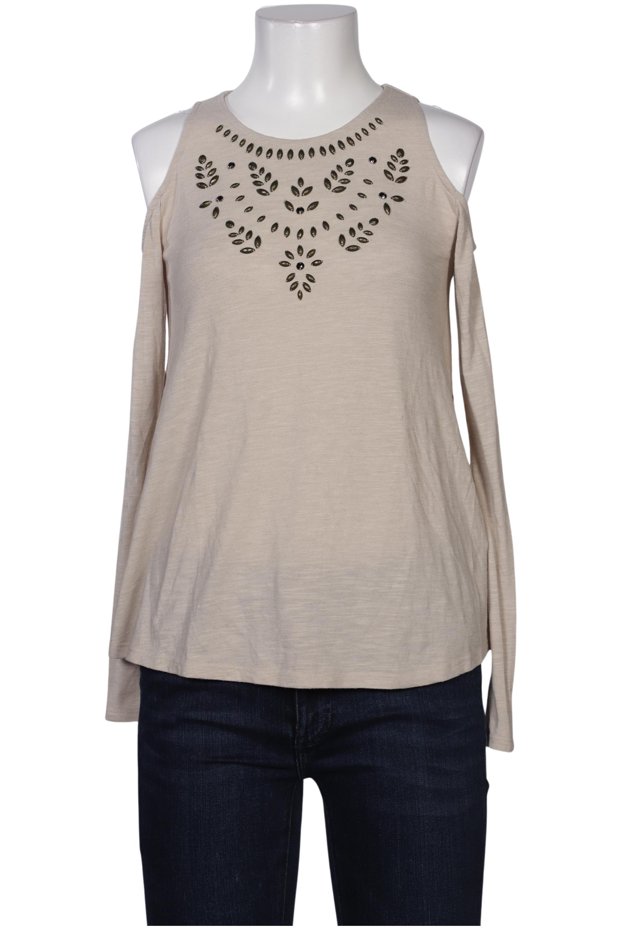 

Hollister Damen Langarmshirt, beige, Gr. 36