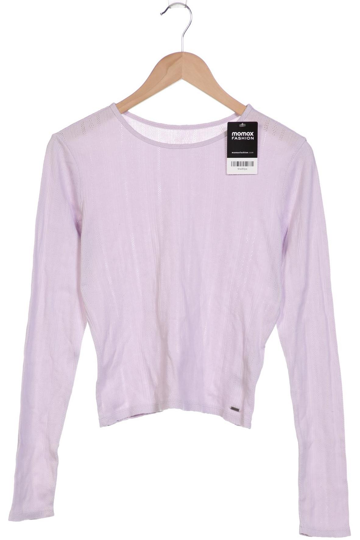 

Hollister Damen Langarmshirt, flieder, Gr. 38