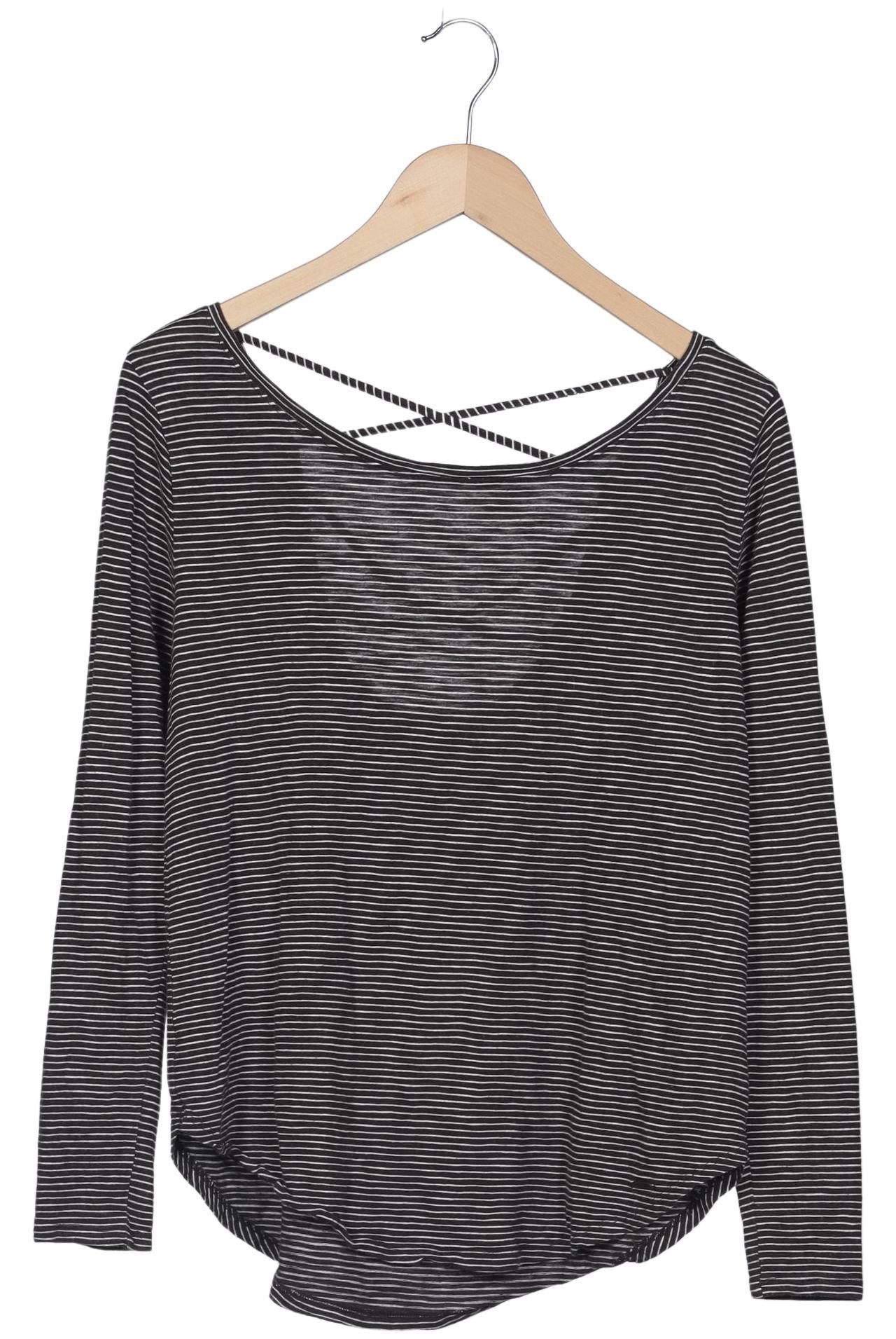

Hollister Damen Langarmshirt, schwarz, Gr. 38